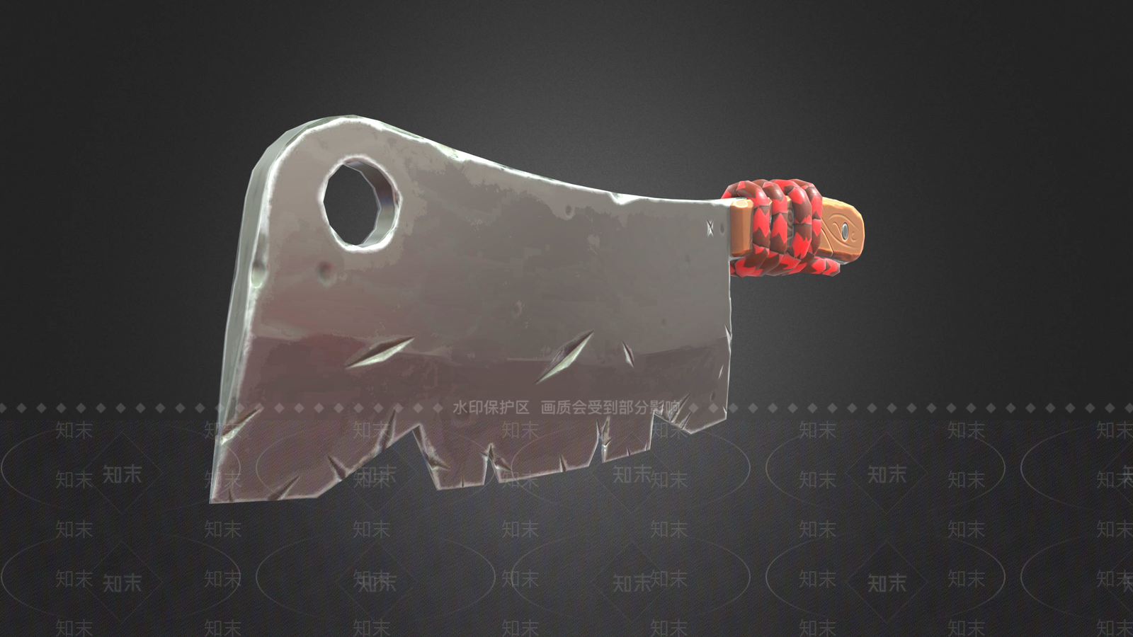 菜刀3D模型下载【ID:1156144319】