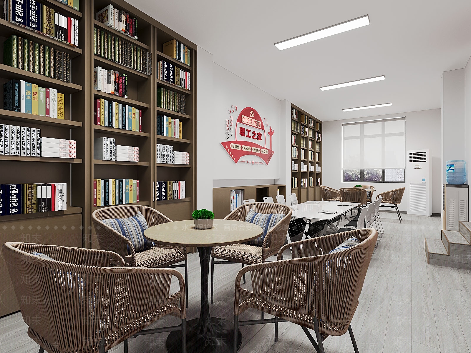 现代休息区3D模型下载【ID:1156148420】