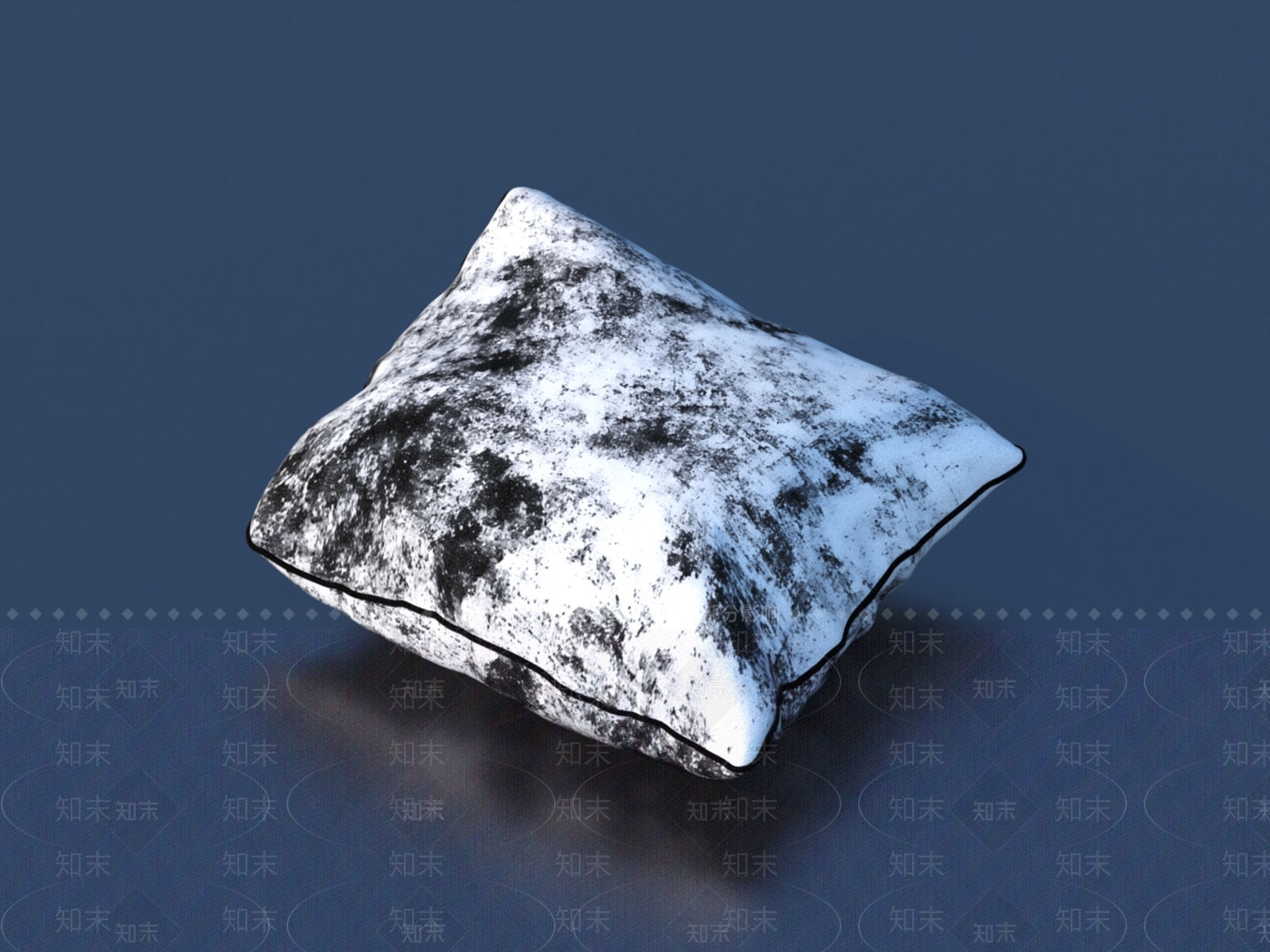 现代抱枕3D模型下载【ID:1156149355】