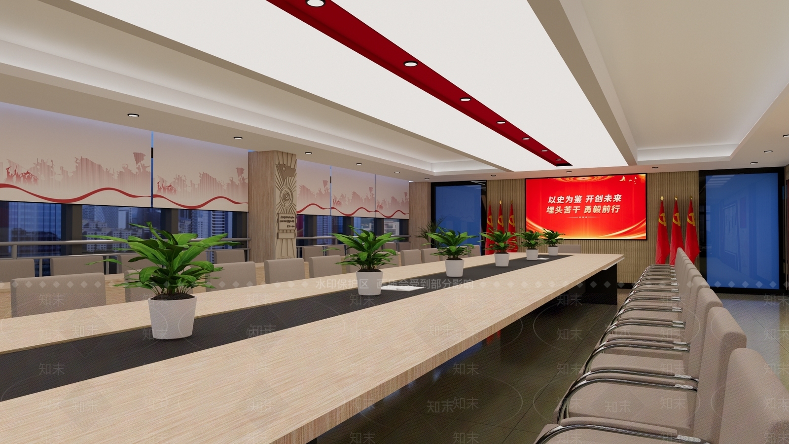 会议室SU模型下载【ID:1177017813】