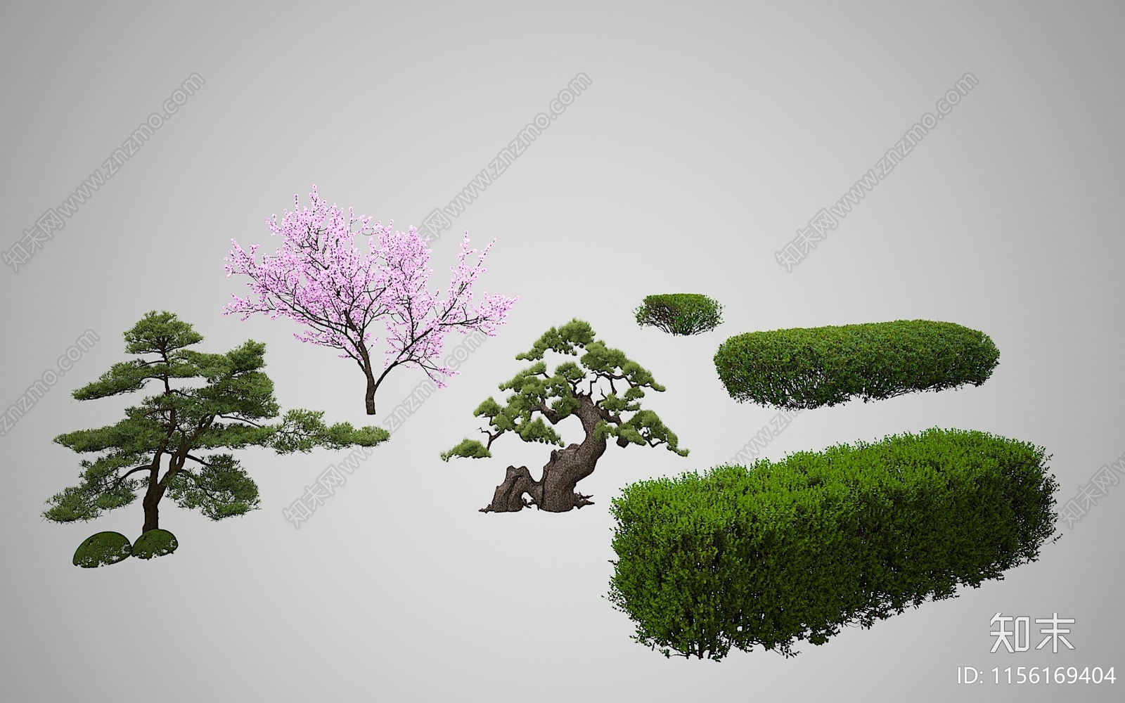 灌木3D模型下载【ID:1156169404】