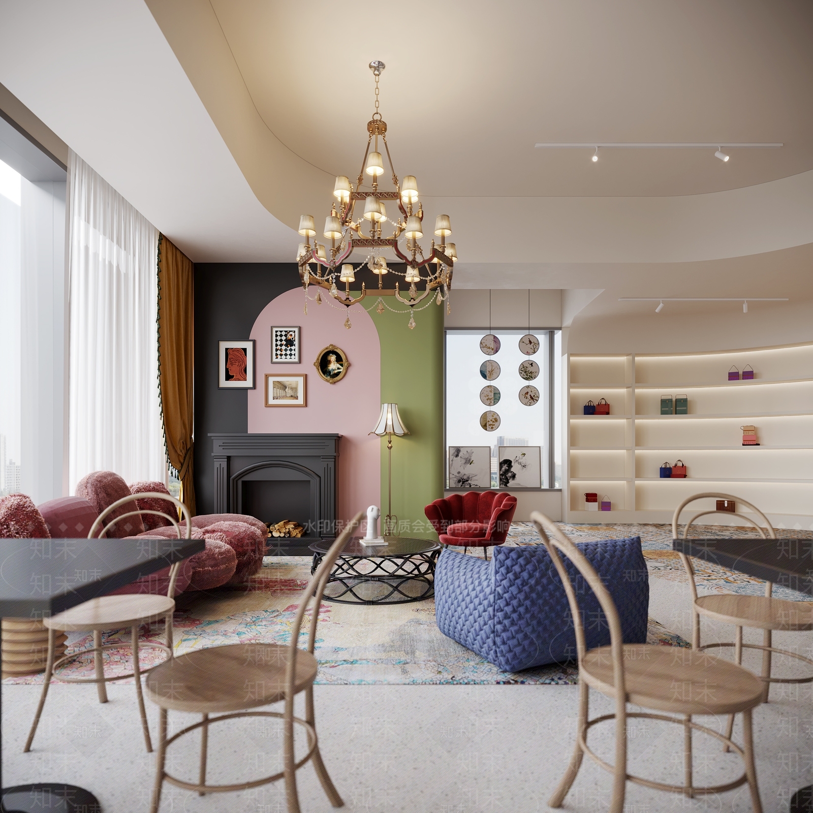 现代伴手礼店3D模型下载【ID:1156171515】