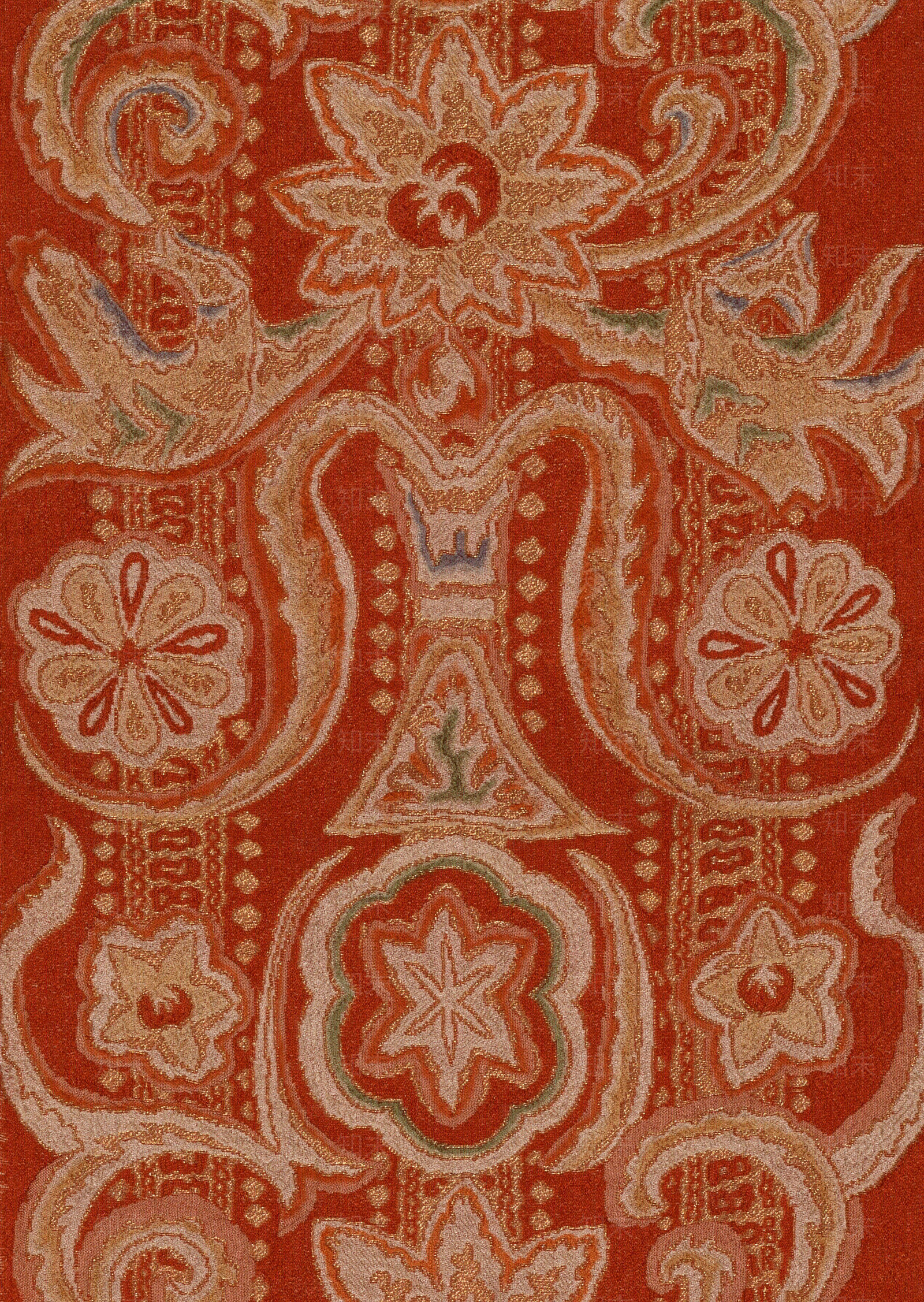 中式传统印花花纹布料贴图下载【ID:1156178638】