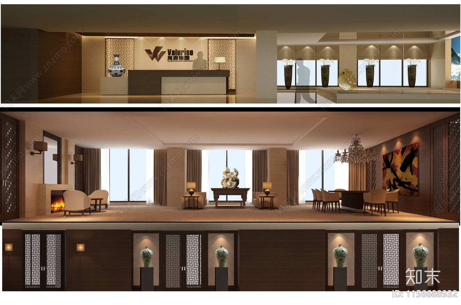北京X公司办公会所cad施工图下载【ID:1156688932】