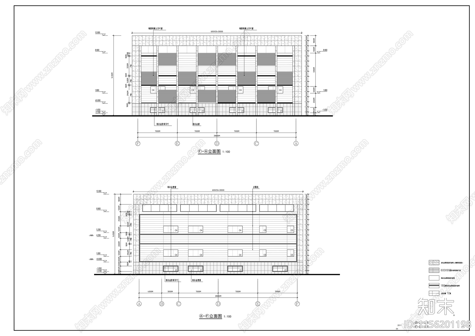 职工综合活动中心建cad施工图下载【ID:1156201198】