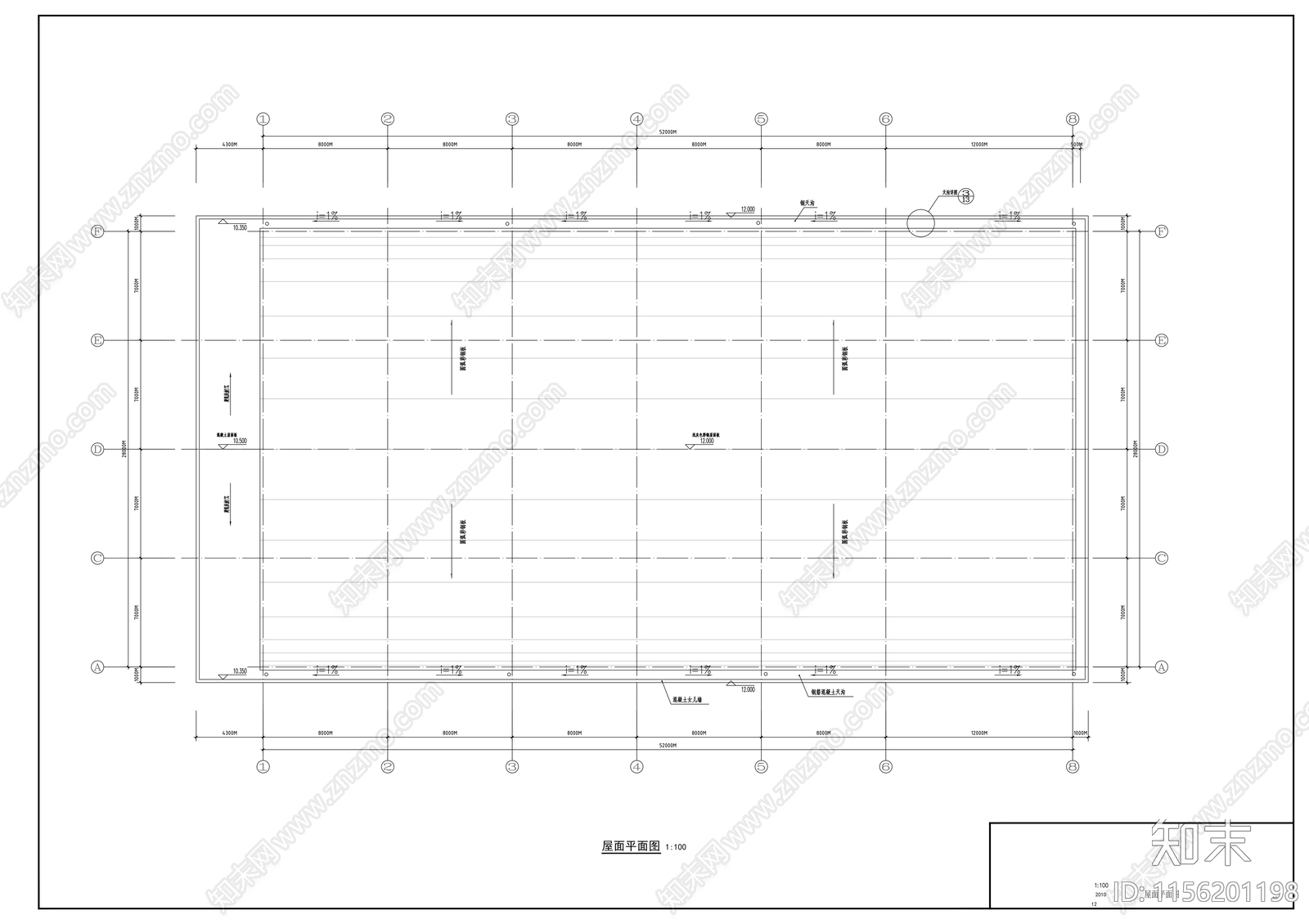 职工综合活动中心建cad施工图下载【ID:1156201198】