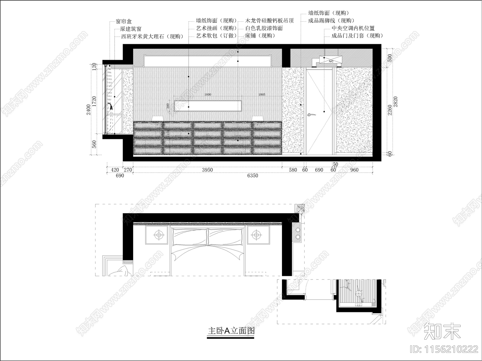 现代家装cad施工图下载【ID:1156210222】