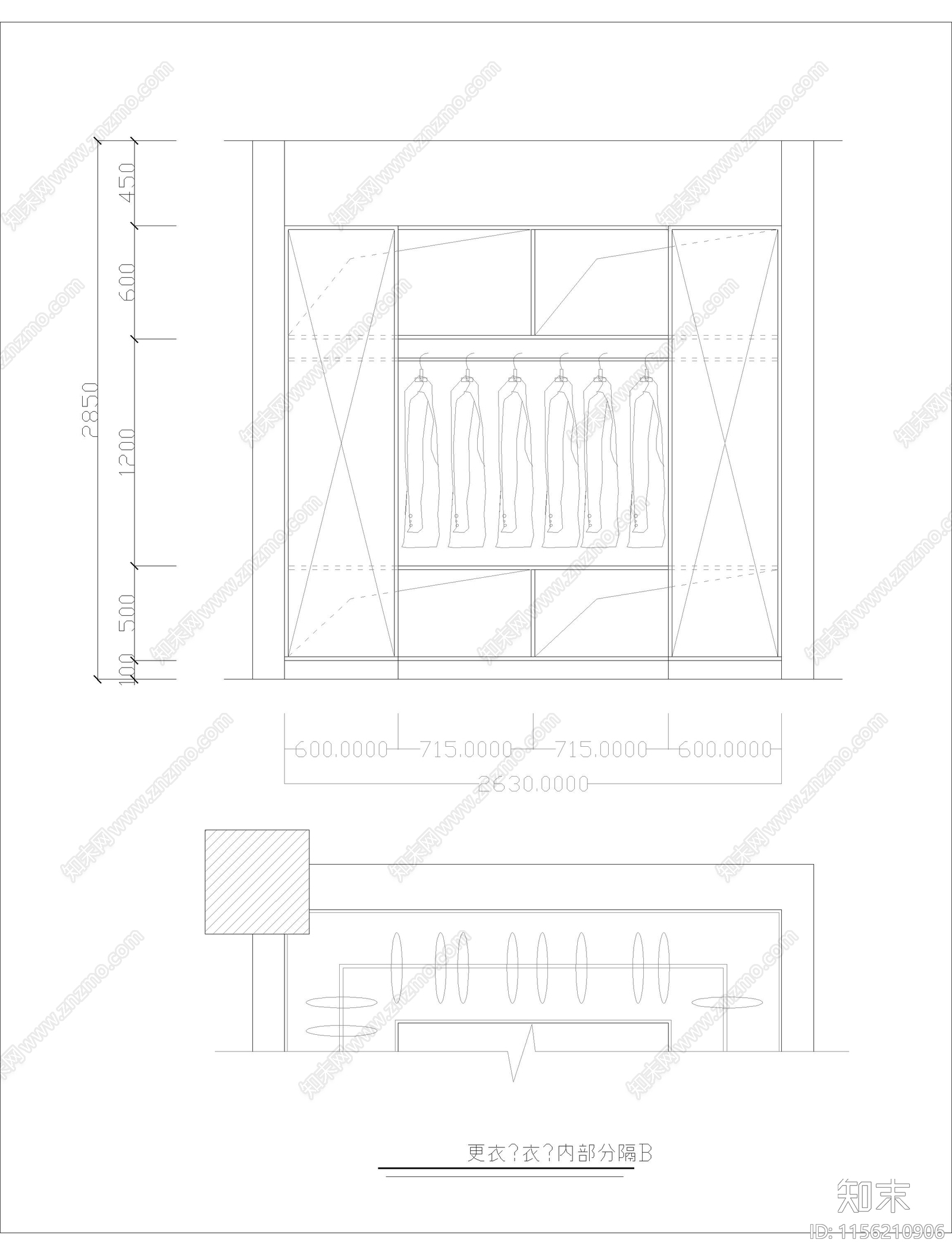 家装图块鞋柜图集施工图下载【ID:1156210906】