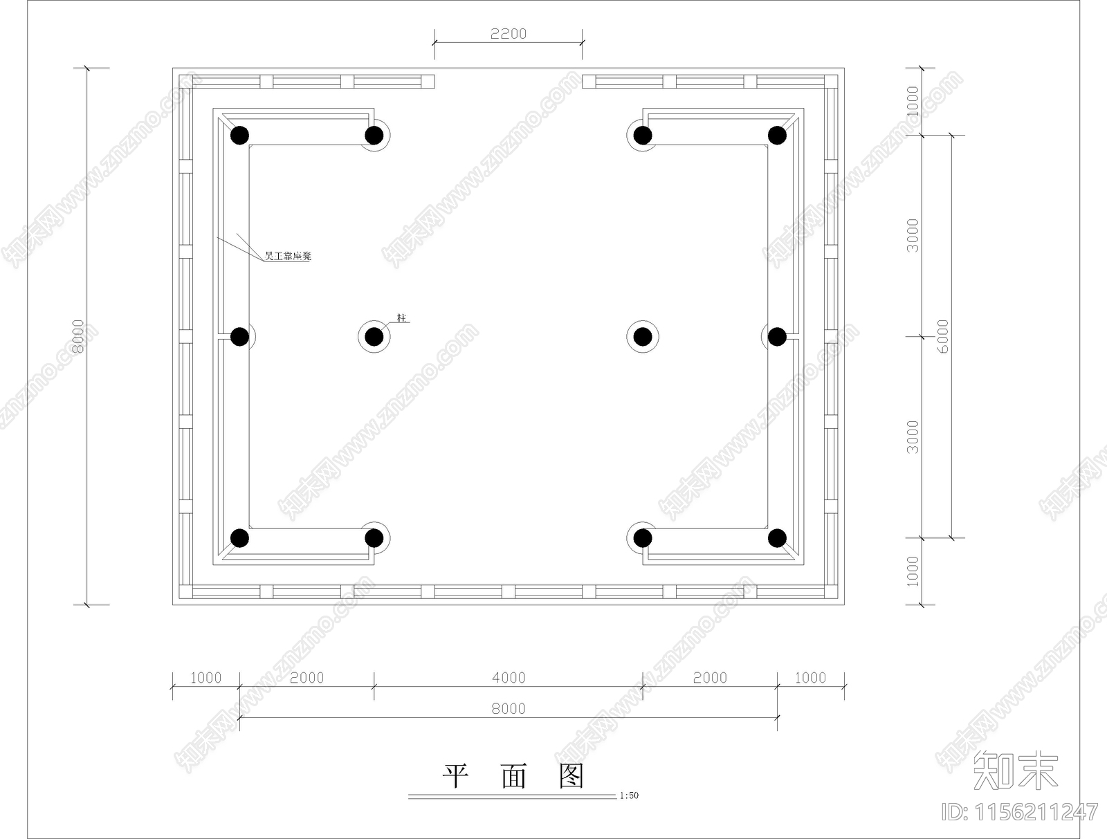 水榭设计cad施工图下载【ID:1156211247】