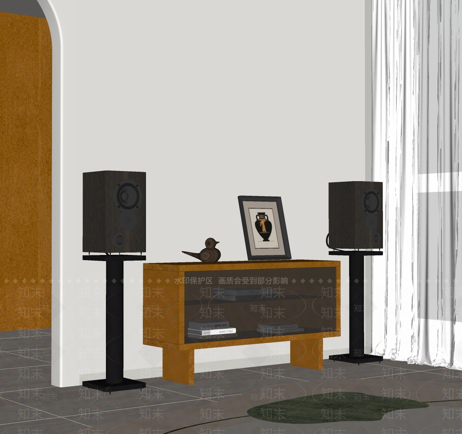 音响SU模型下载【ID:1156221557】