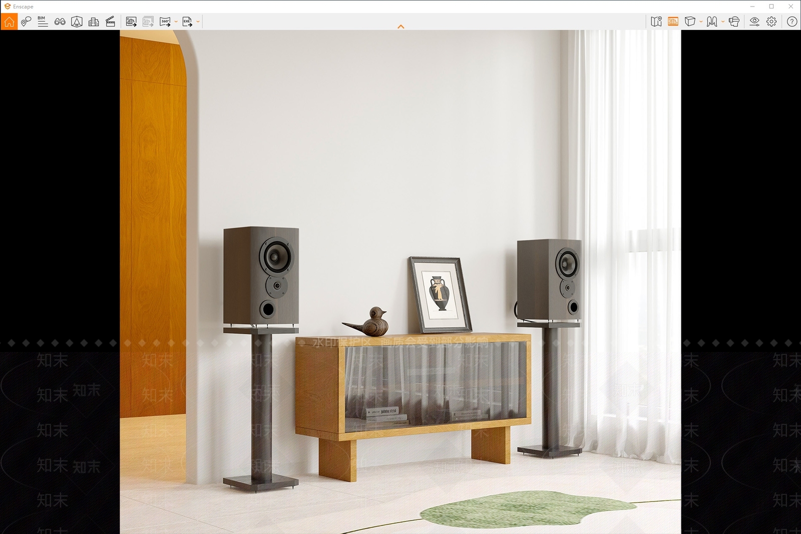 音响SU模型下载【ID:1156221557】