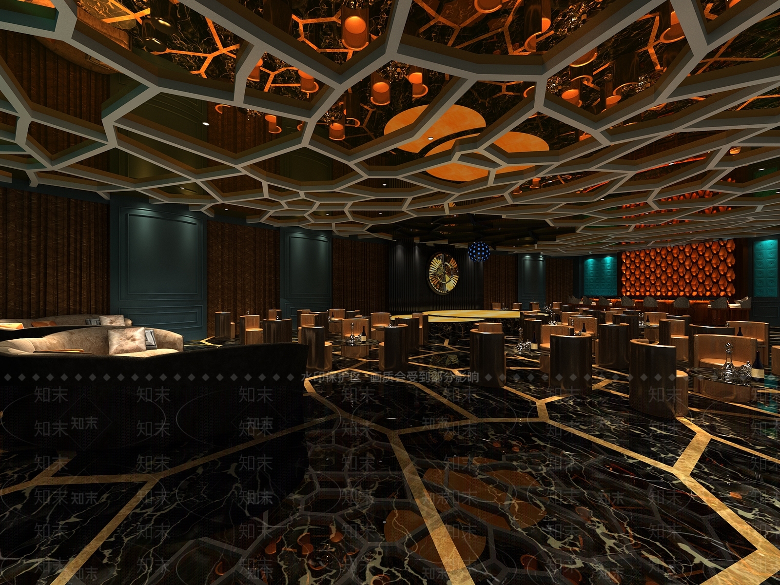 现代酒吧3D模型下载【ID:1156223283】