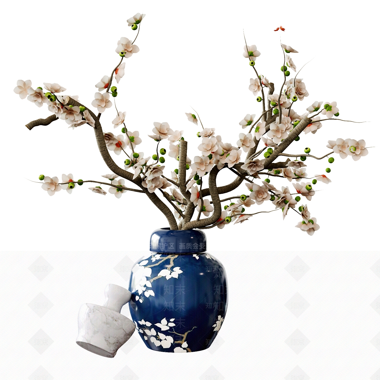 花艺3D模型下载【ID:1156224934】