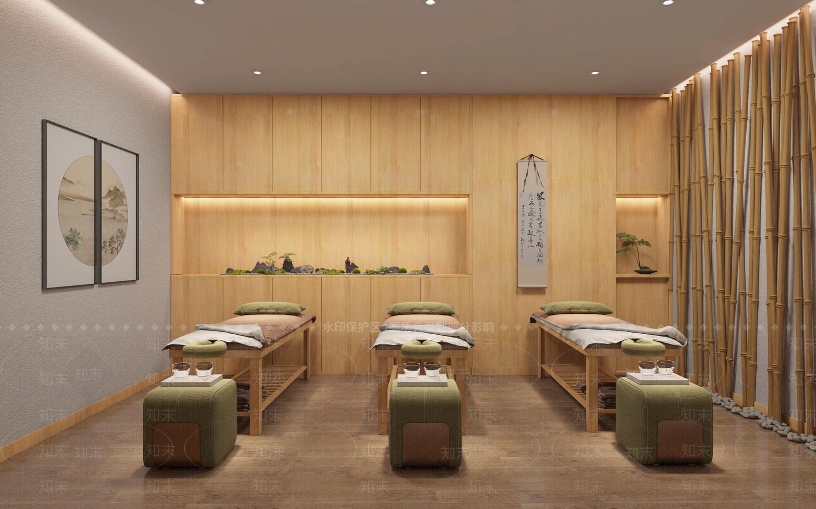 现代美容院3D模型下载【ID:1156234007】