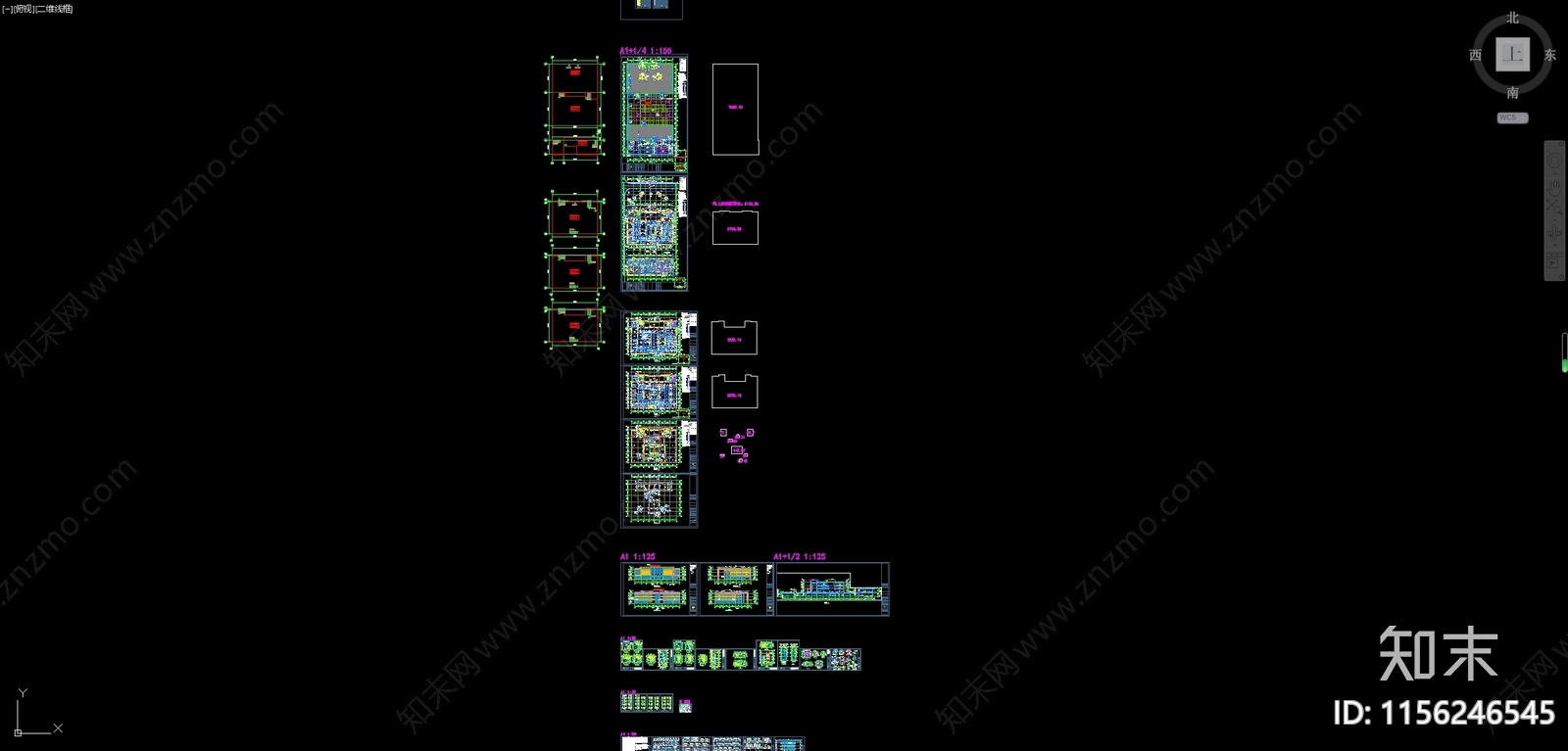 门诊医技综合楼cad施工图下载【ID:1156246545】