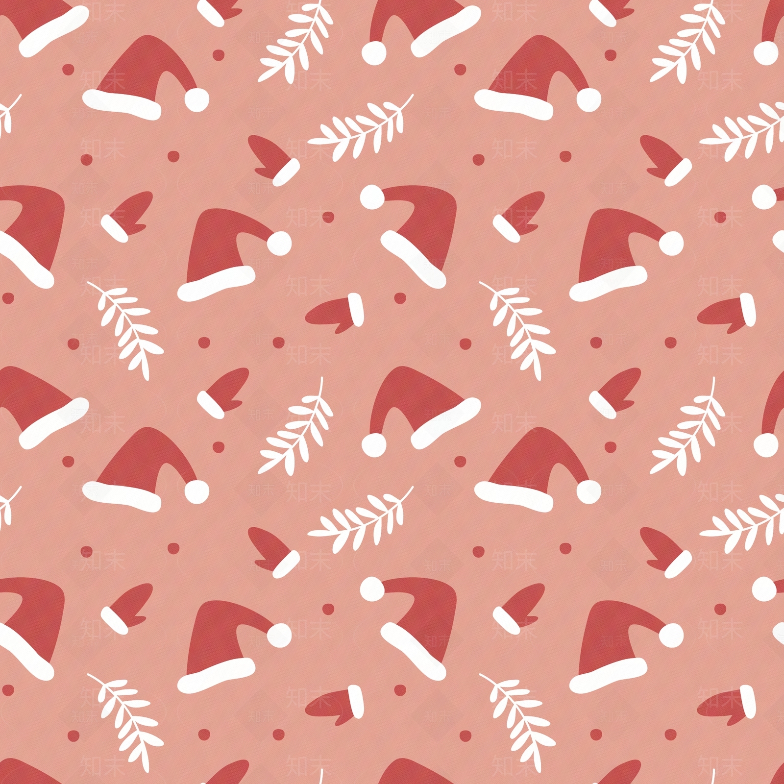 无缝圣诞儿童壁纸贴图下载【ID:1156250510】