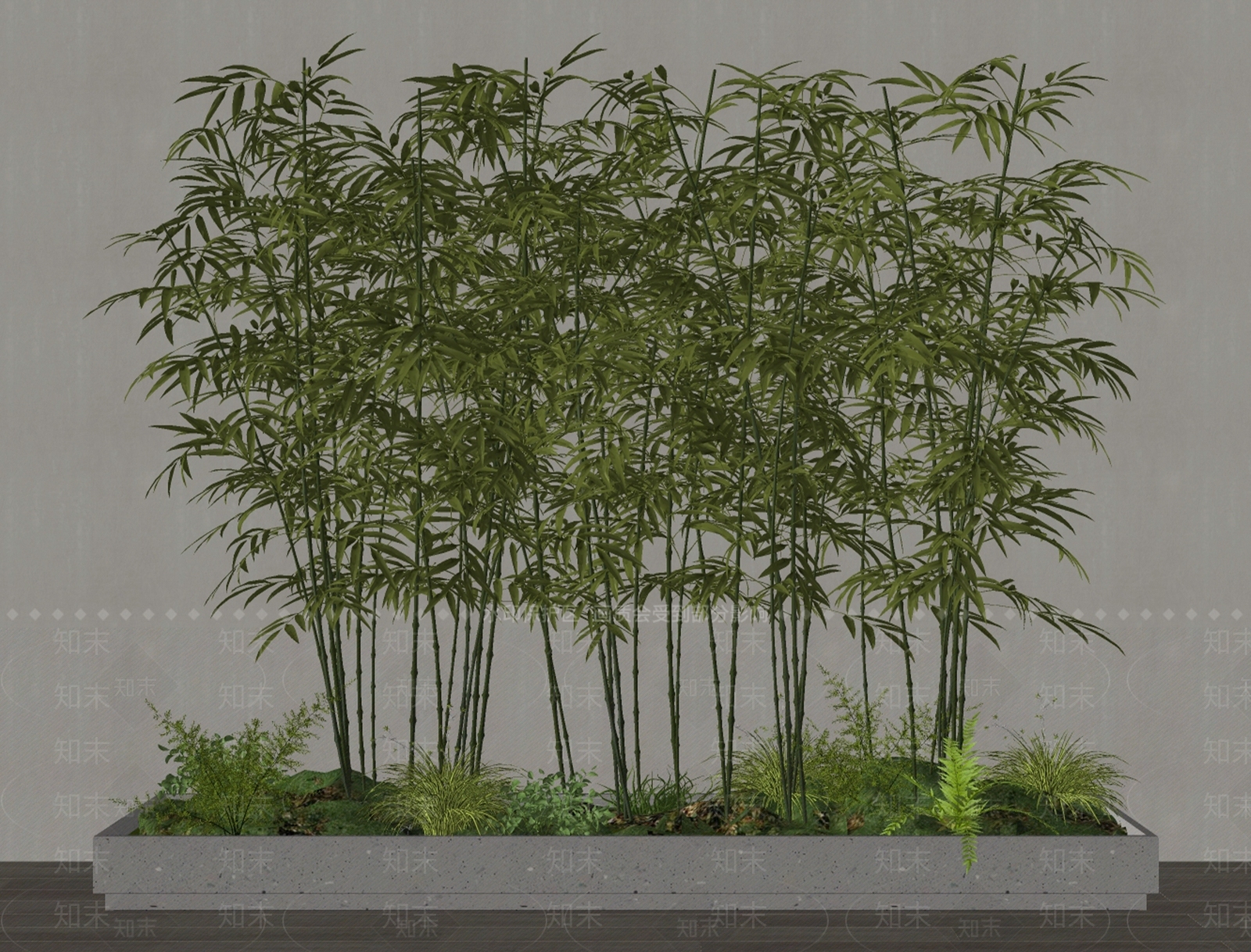 竹子SU模型下载【ID:1156258938】