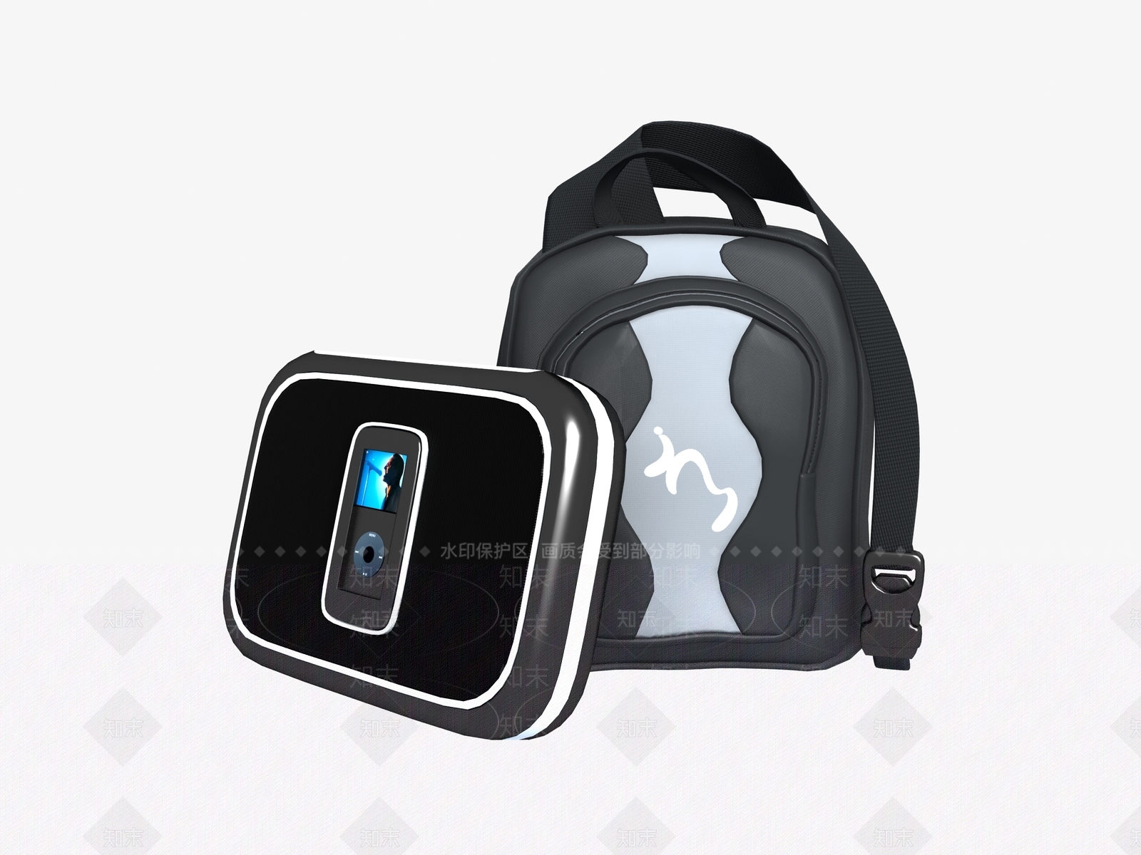 书包3D模型下载【ID:1156261936】