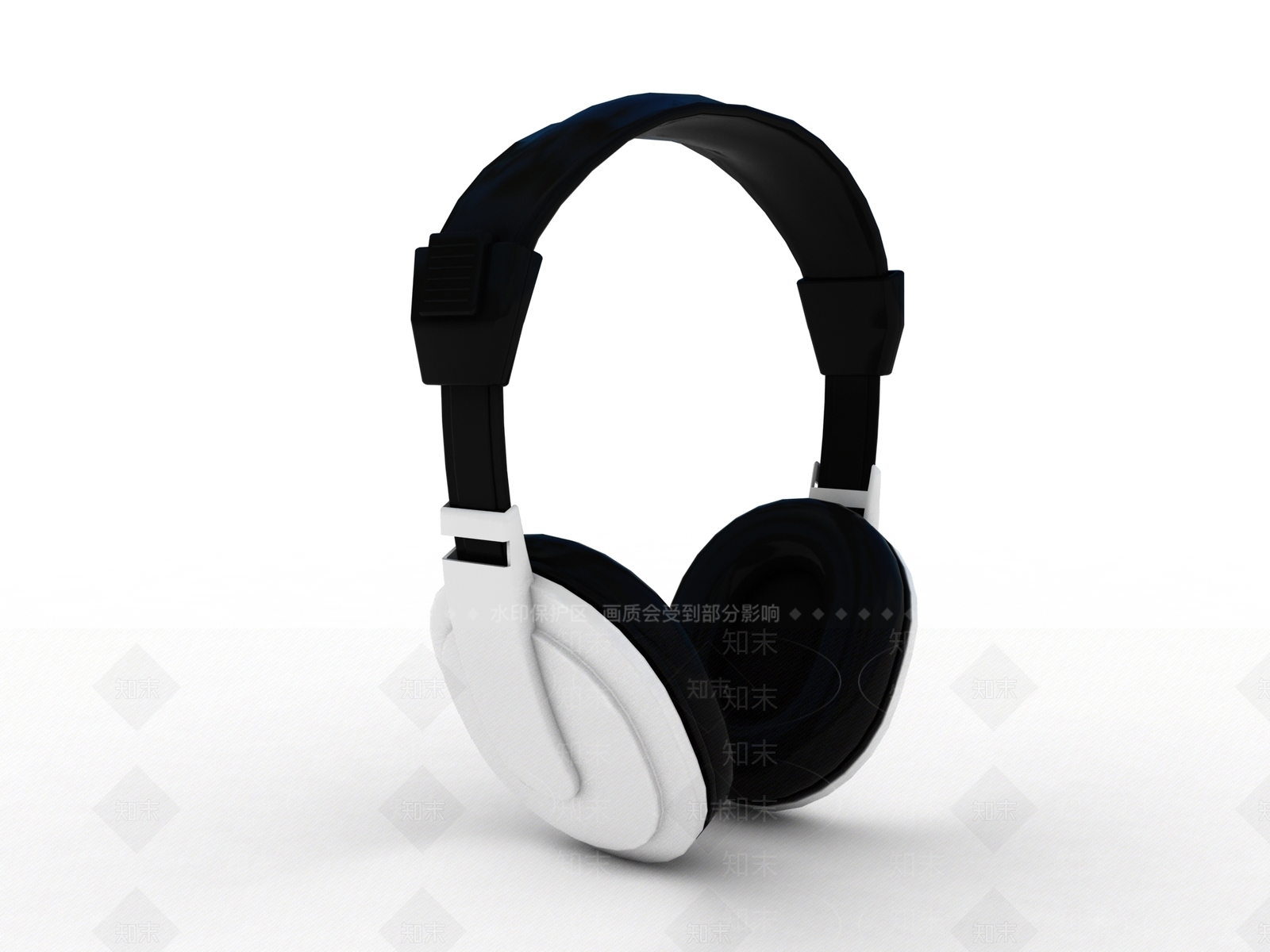 苹果耳机3D模型下载【ID:1156264319】