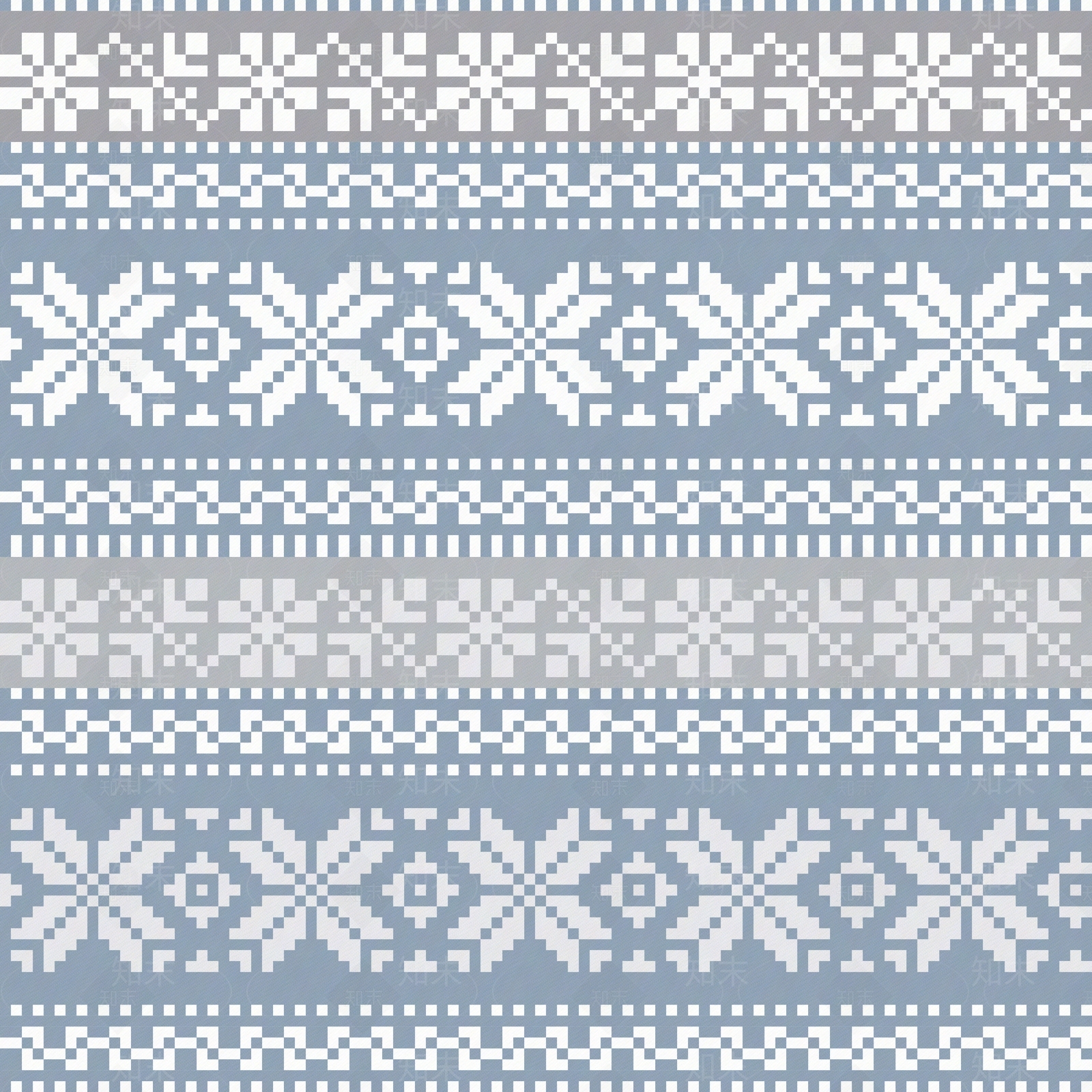 无缝北欧圣诞布纹贴图下载【ID:1156266257】