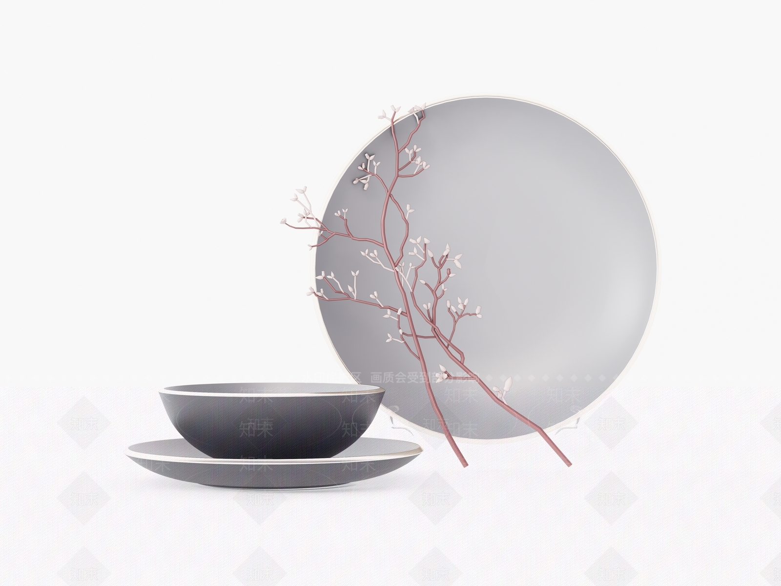 碗具SU模型下载【ID:1156268631】