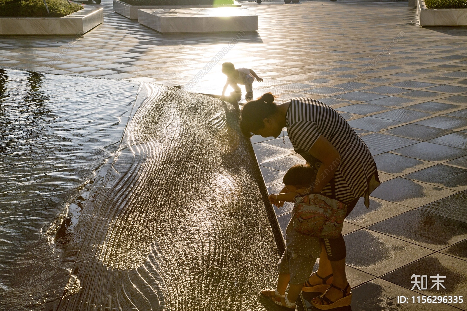 波浪水景水台施工图下载【ID:1156296335】