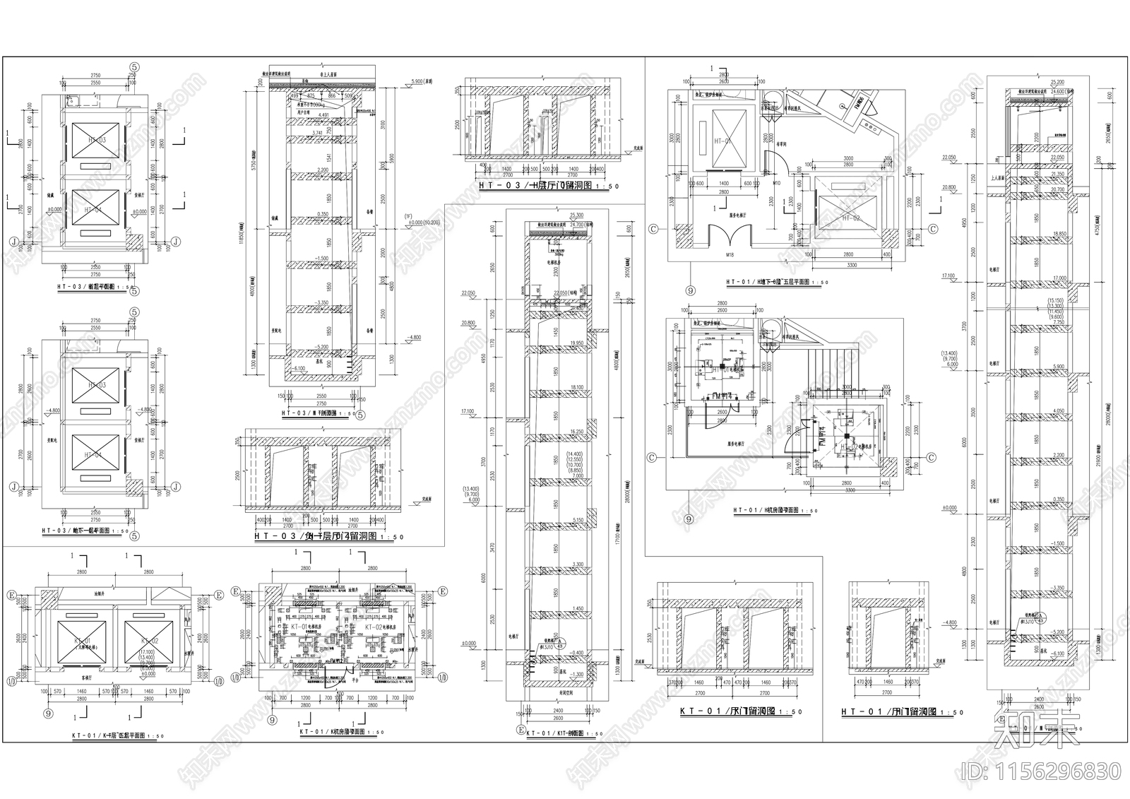 现代风格星级酒店总平面图及技术图纸施工图下载【ID:1156296830】