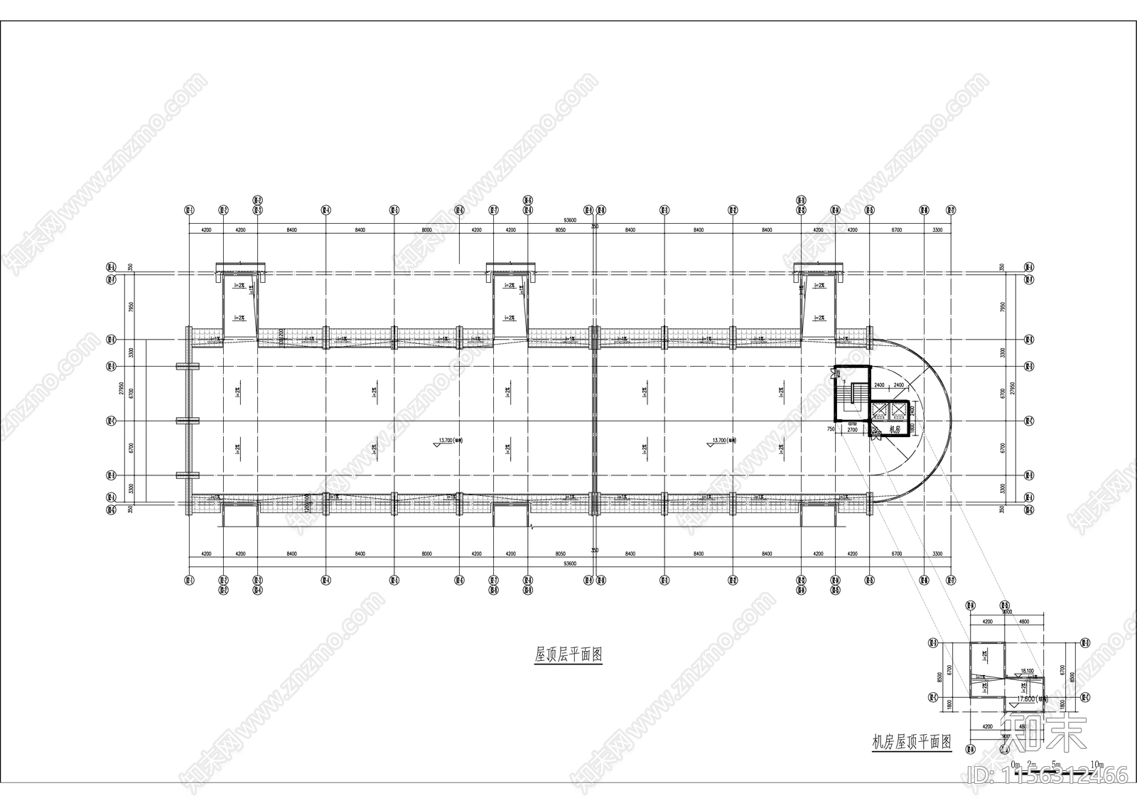 某多层小商品商业街建cad施工图下载【ID:1156312466】