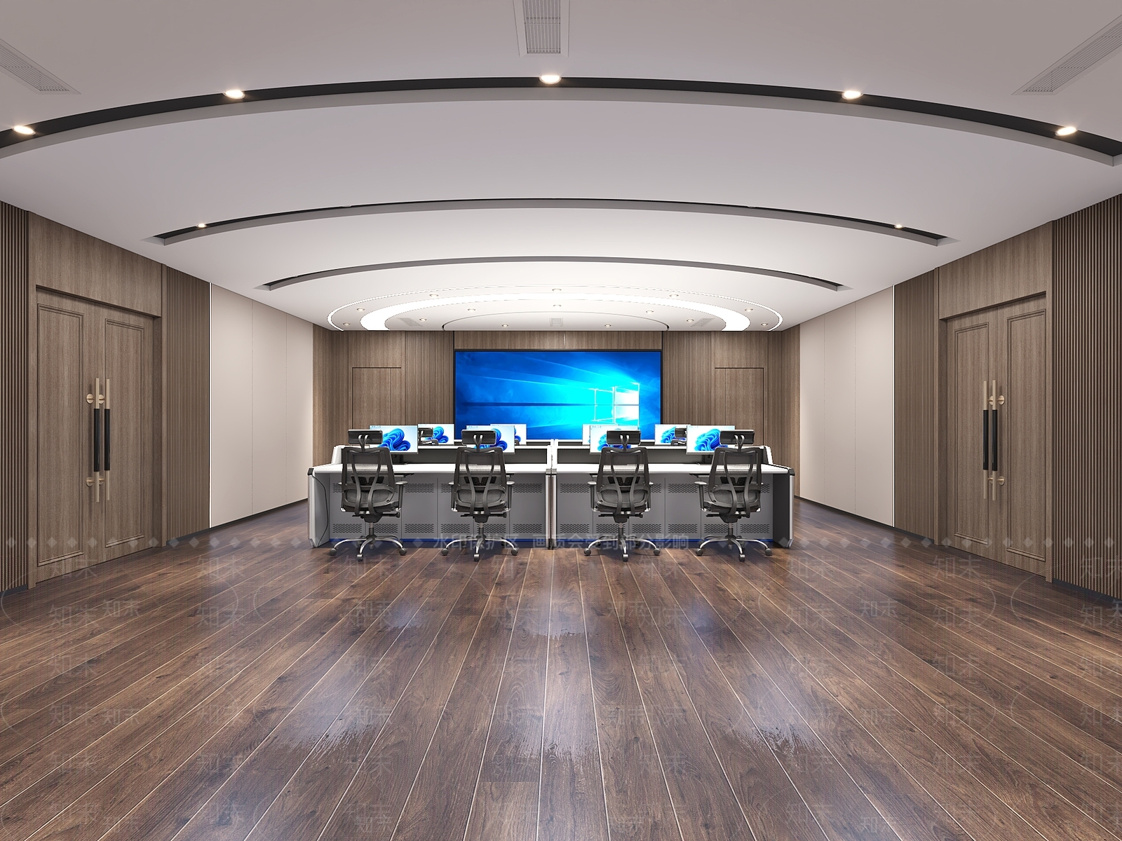 现代指挥中心3D模型下载【ID:1156313501】