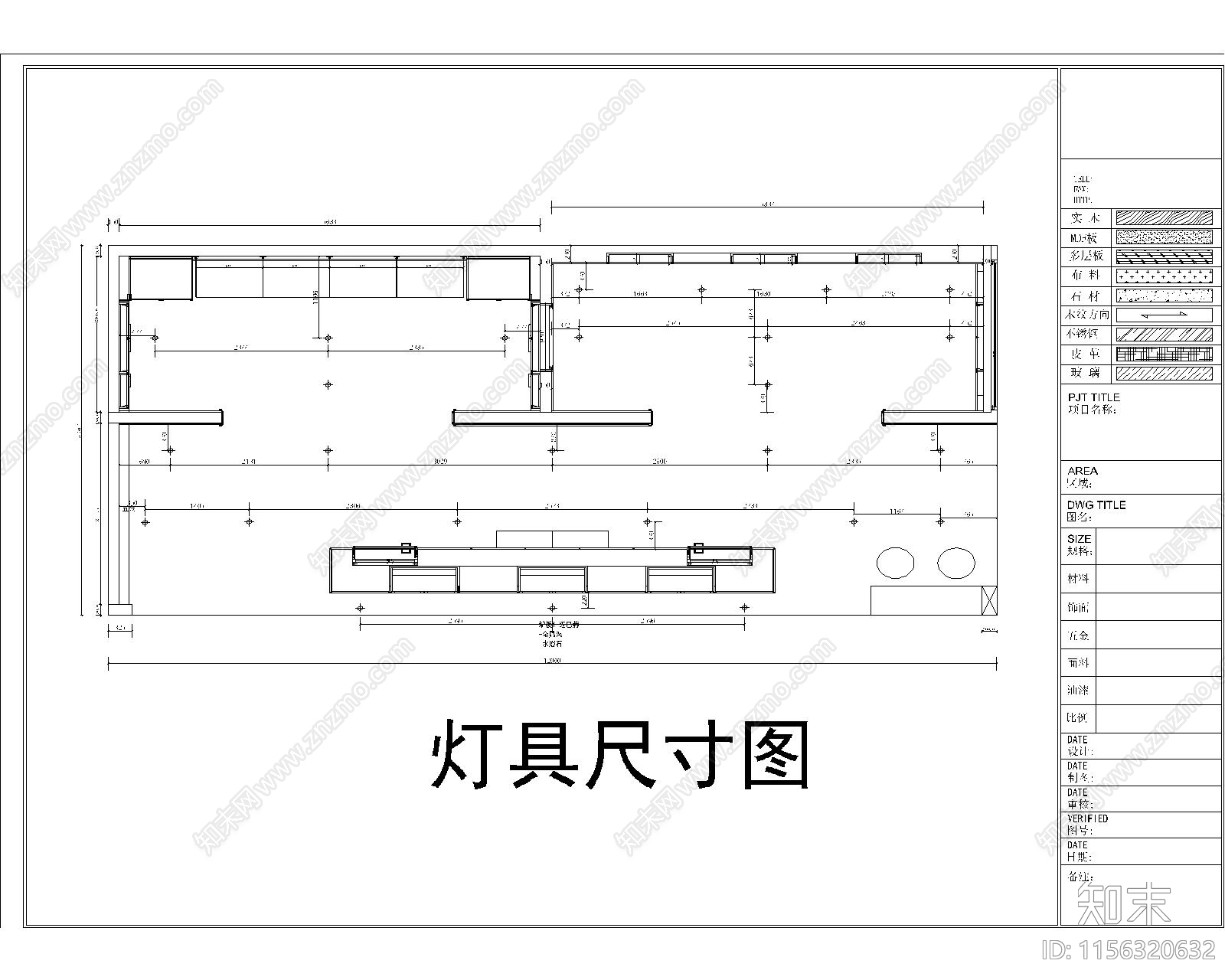 杭州展厅平立面cad施工图下载【ID:1156320632】