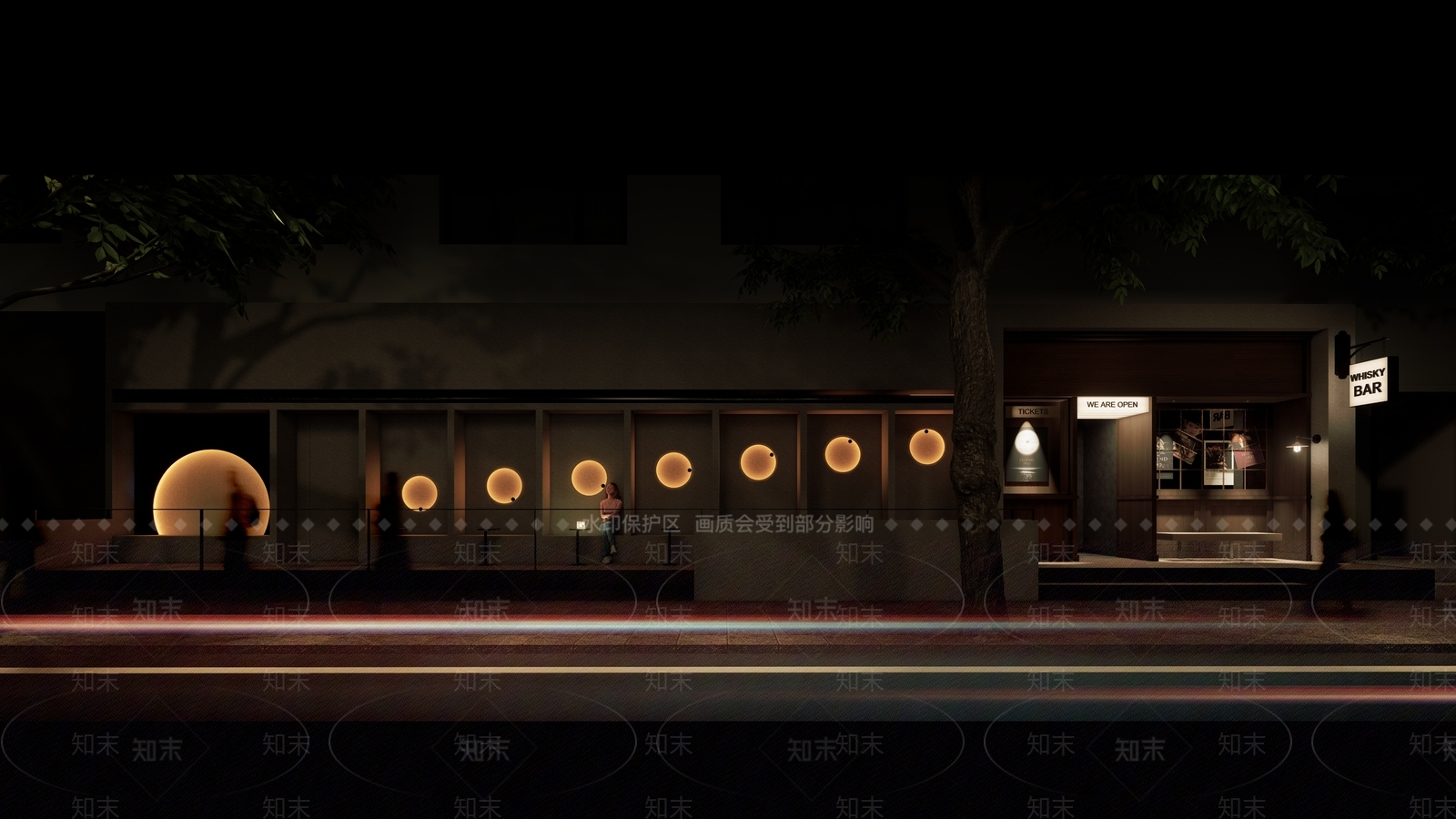现代酒吧SU模型下载【ID:1157146463】