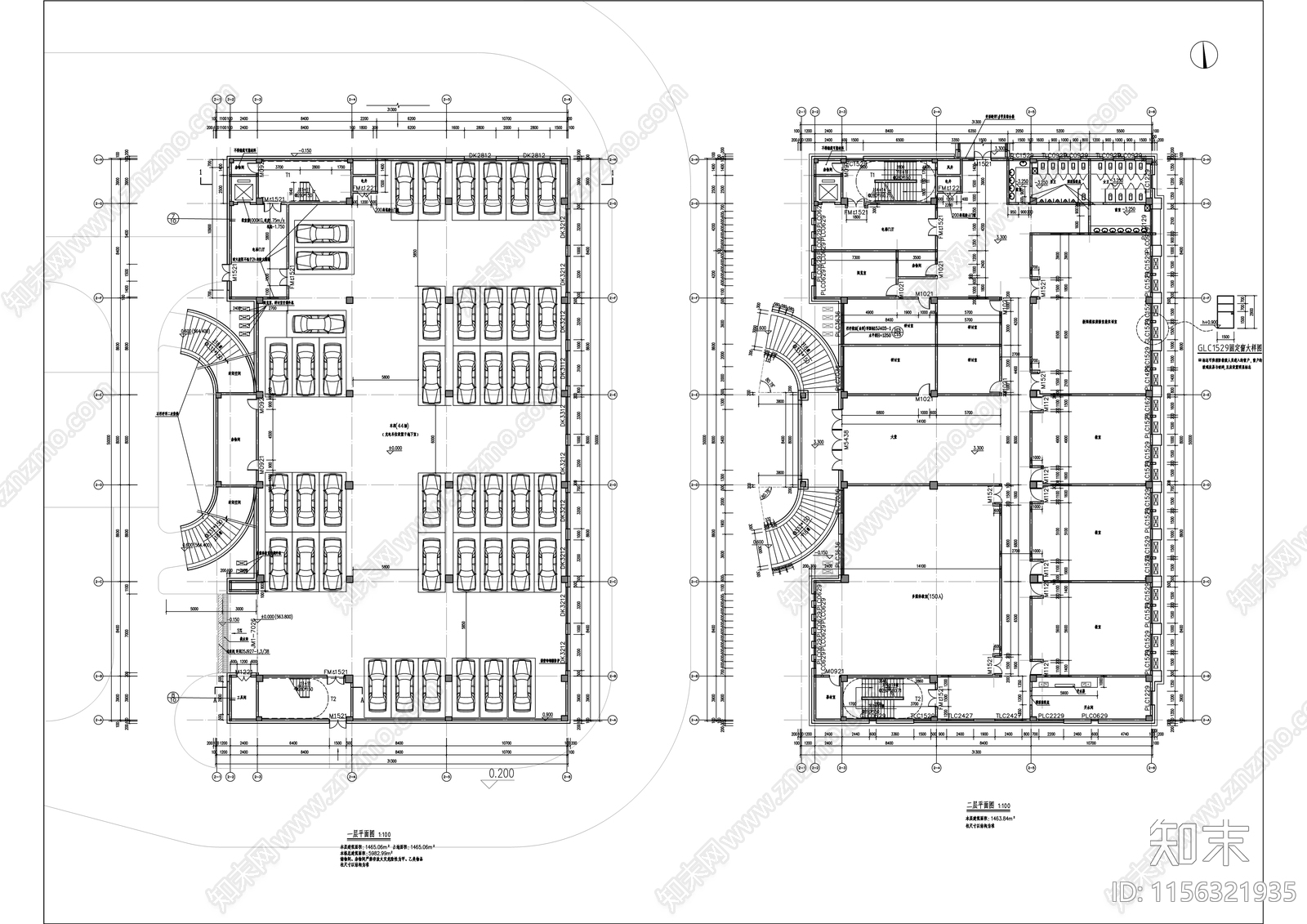 党校新校区项目建筑cad施工图下载【ID:1156321935】