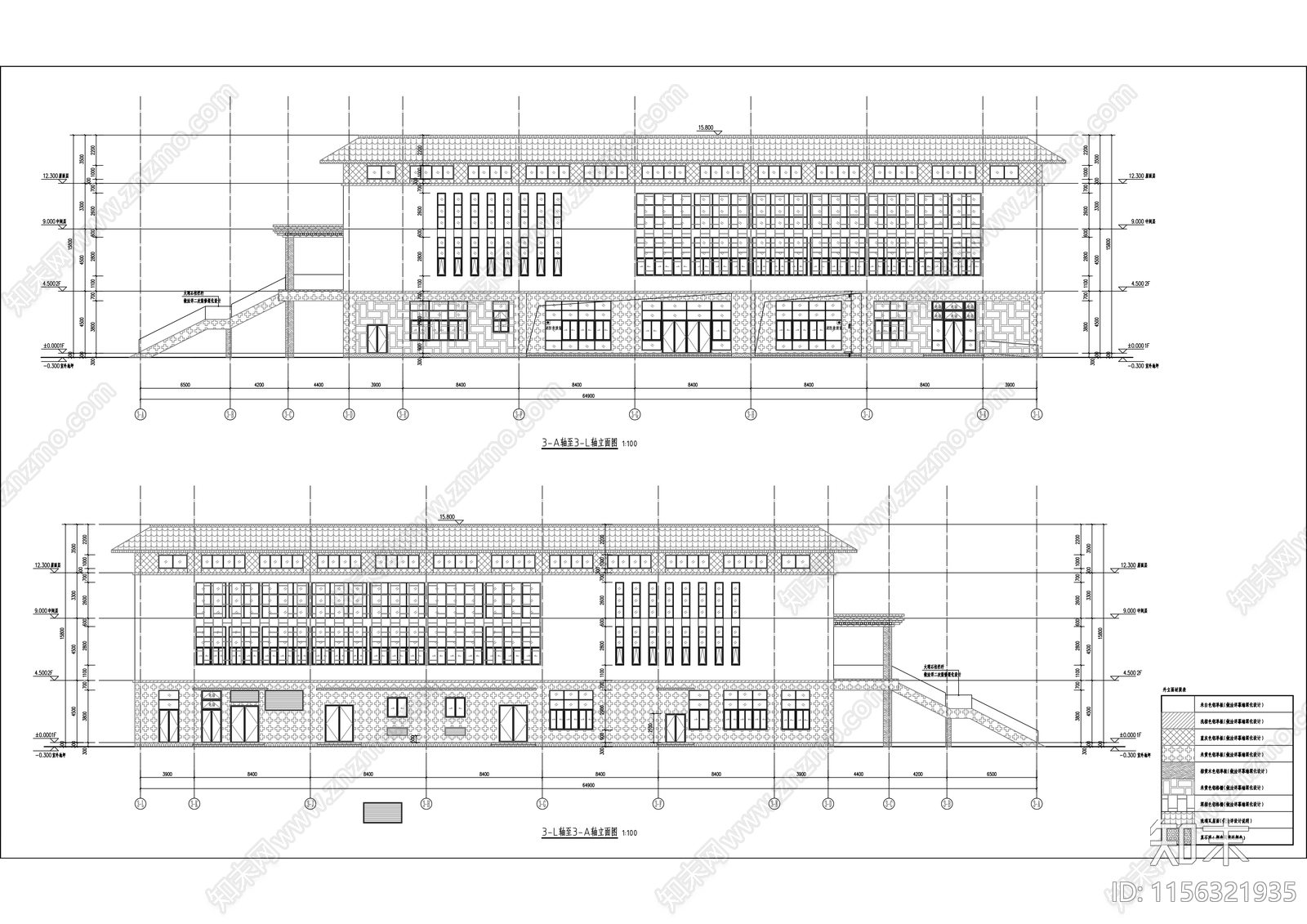 党校新校区项目建筑cad施工图下载【ID:1156321935】