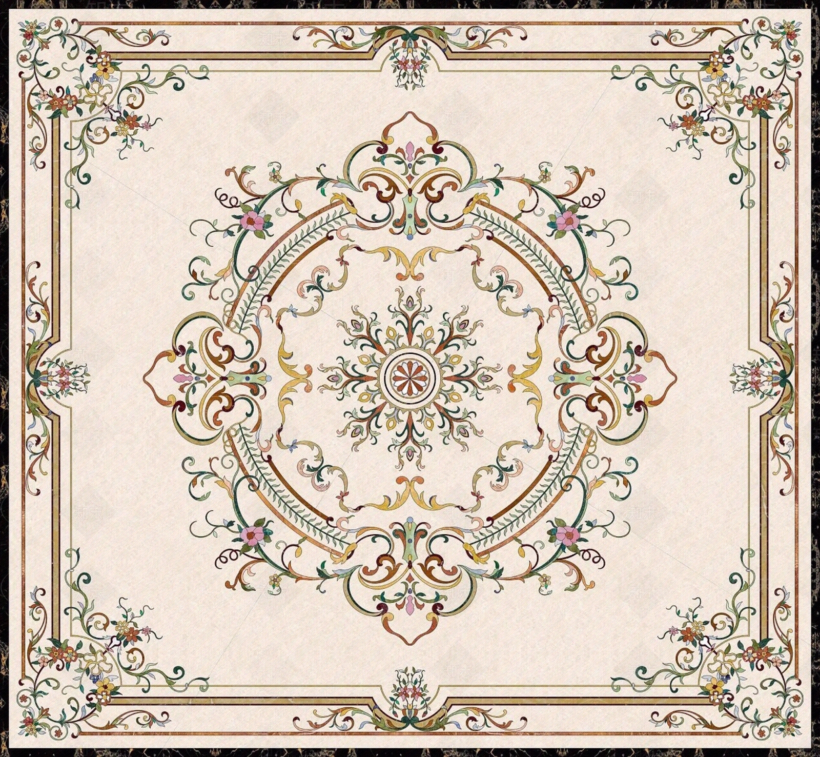 欧式石材拼花贴图下载【ID:1156324358】