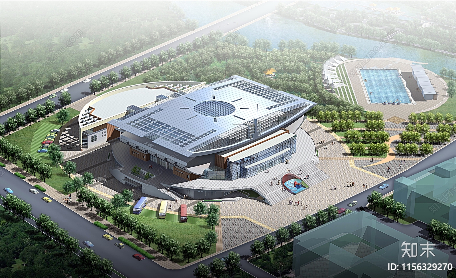 体育馆建筑CAD图纸