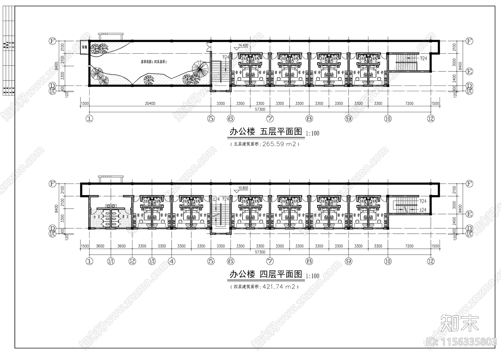 某殡仪馆建筑图cad施工图下载【ID:1156335803】