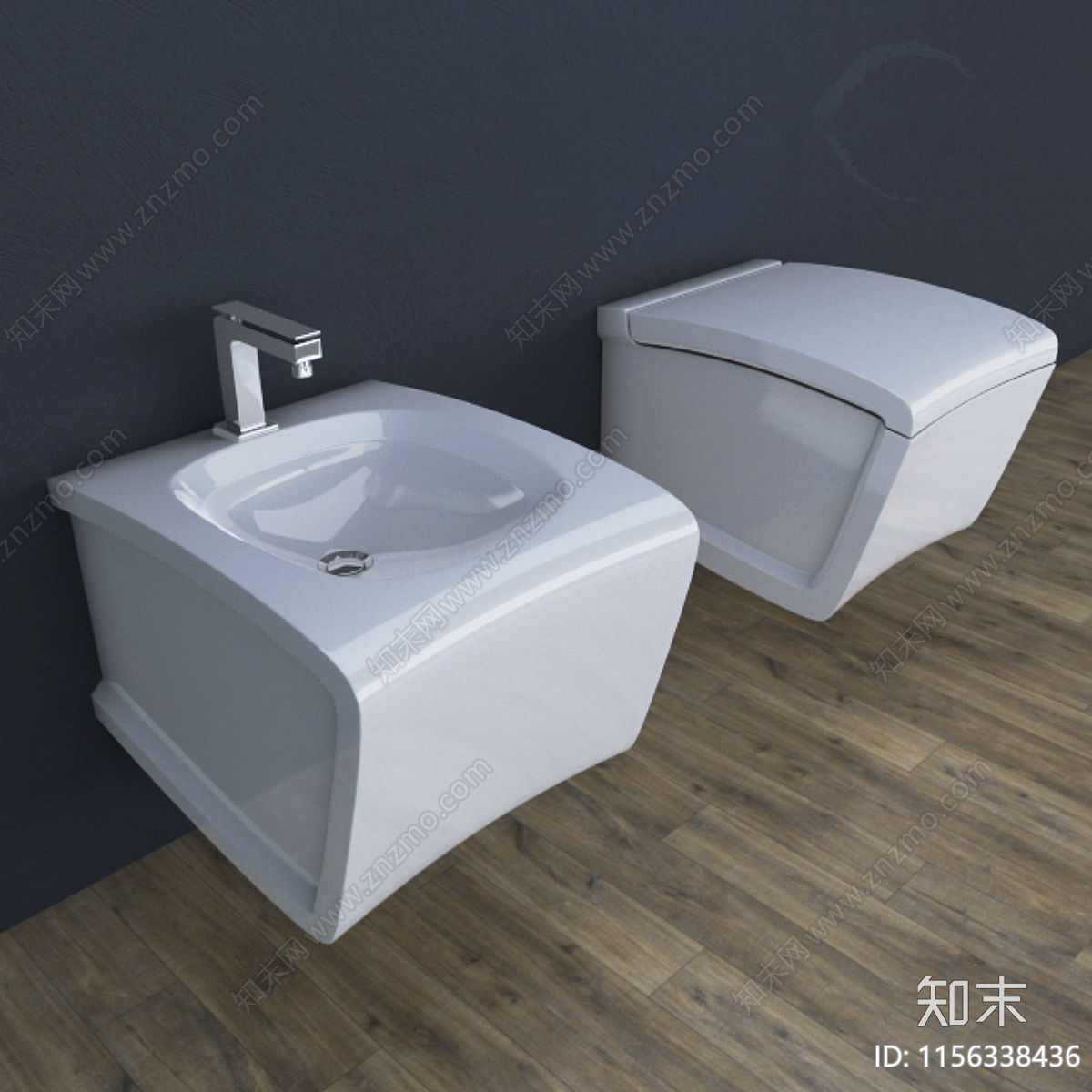 卫浴洗手台3D模型下载【ID:1156338436】