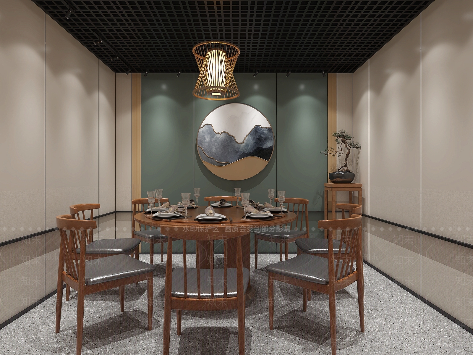 现代快餐店3D模型下载【ID:1156358398】