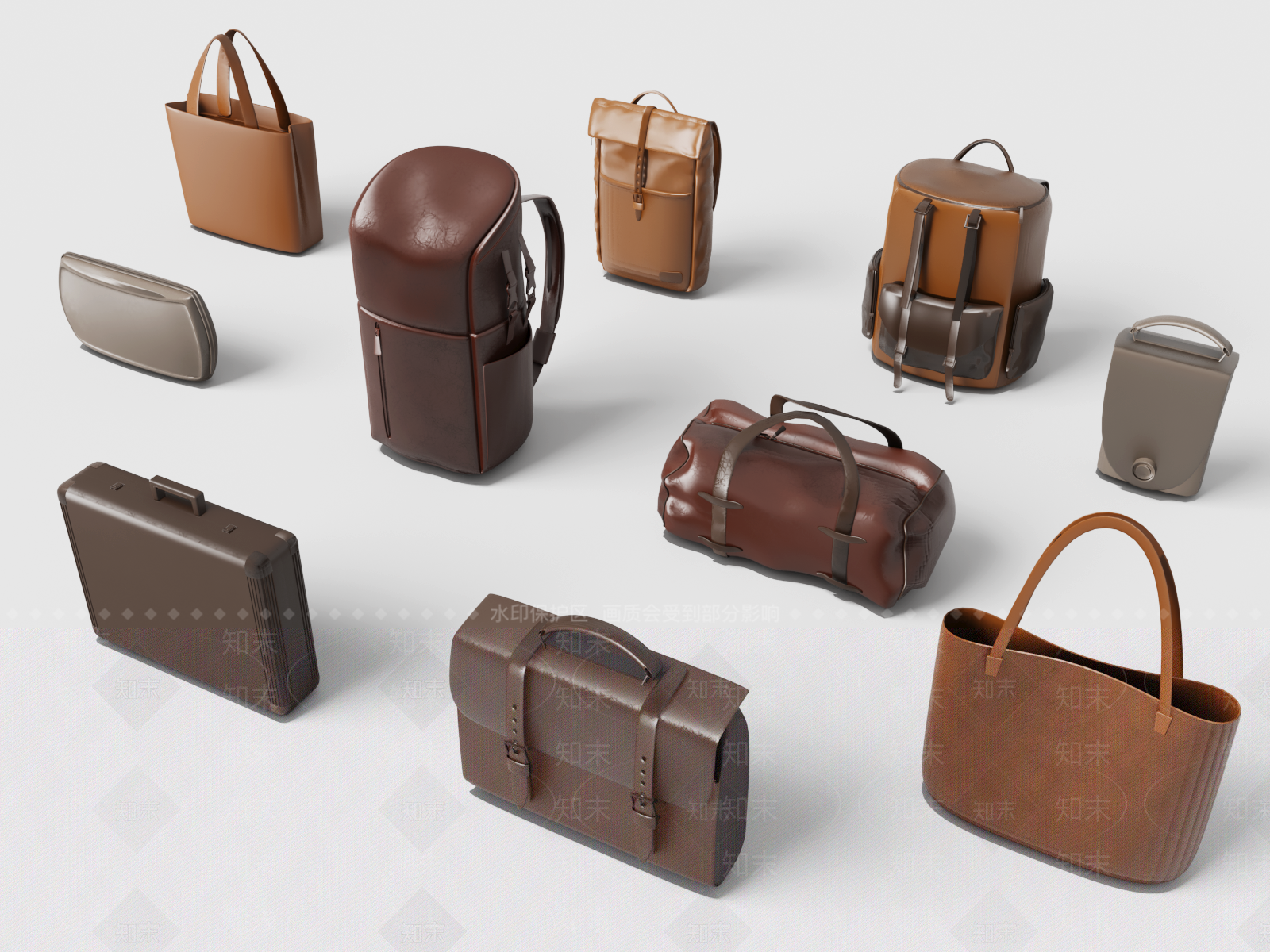 背包3D模型下载【ID:1156379904】