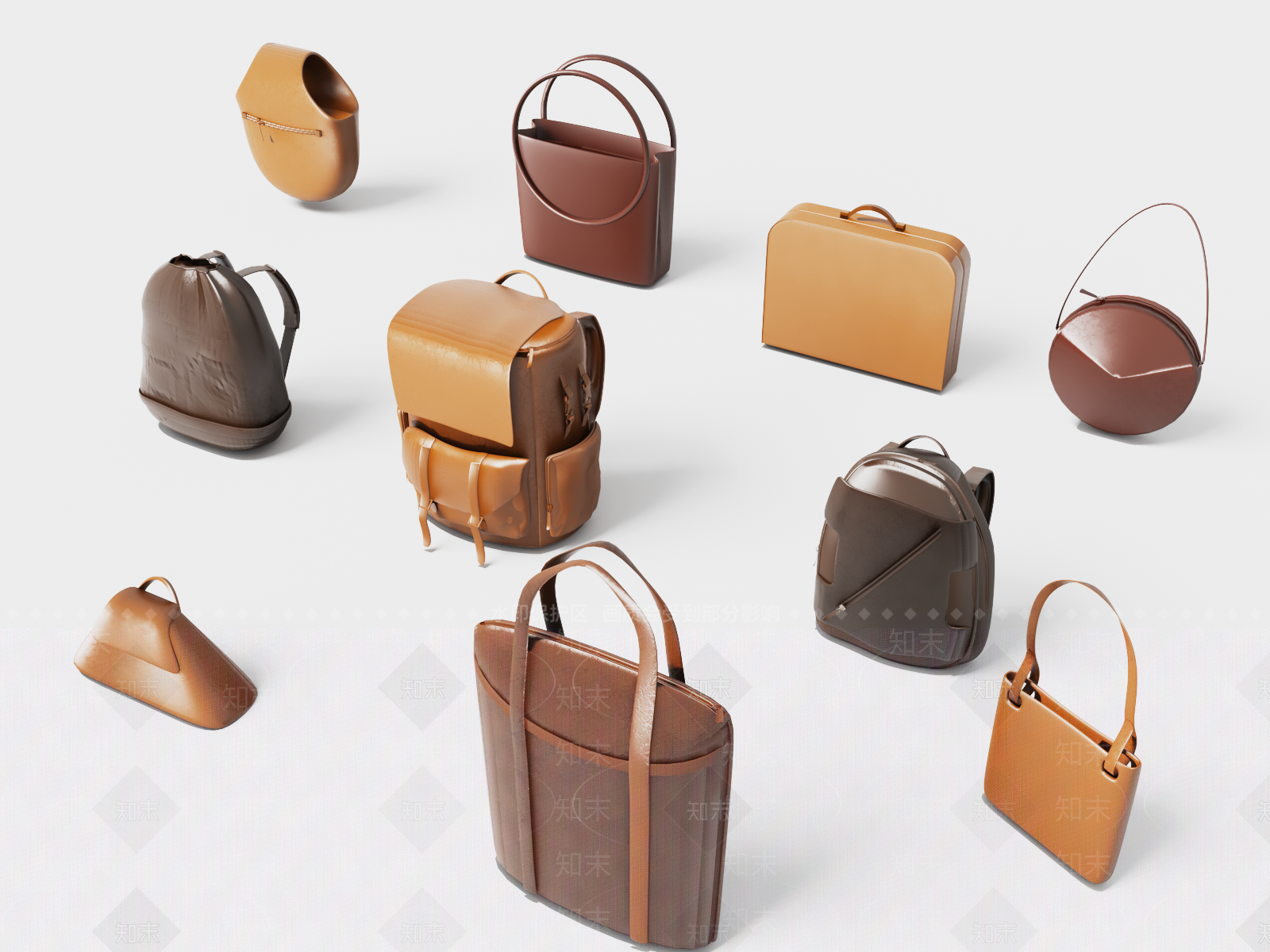 背包3D模型下载【ID:1156381973】