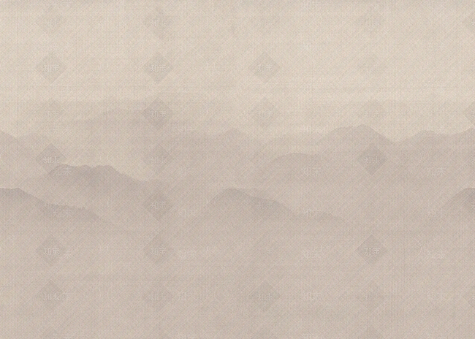 新中式水墨山水壁画贴图下载【ID:1156384210】