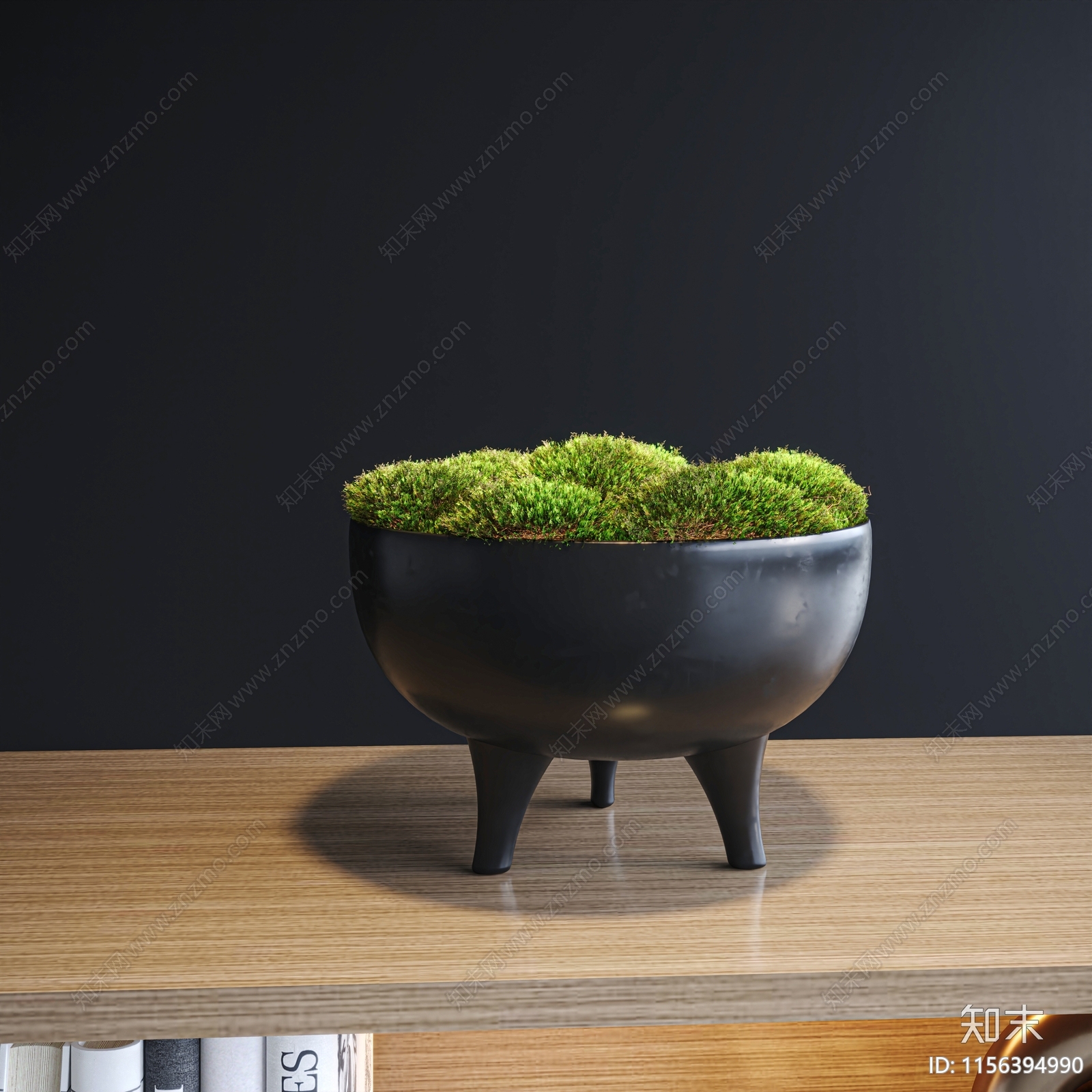 苔藓盆景3D模型下载【ID:1156394990】