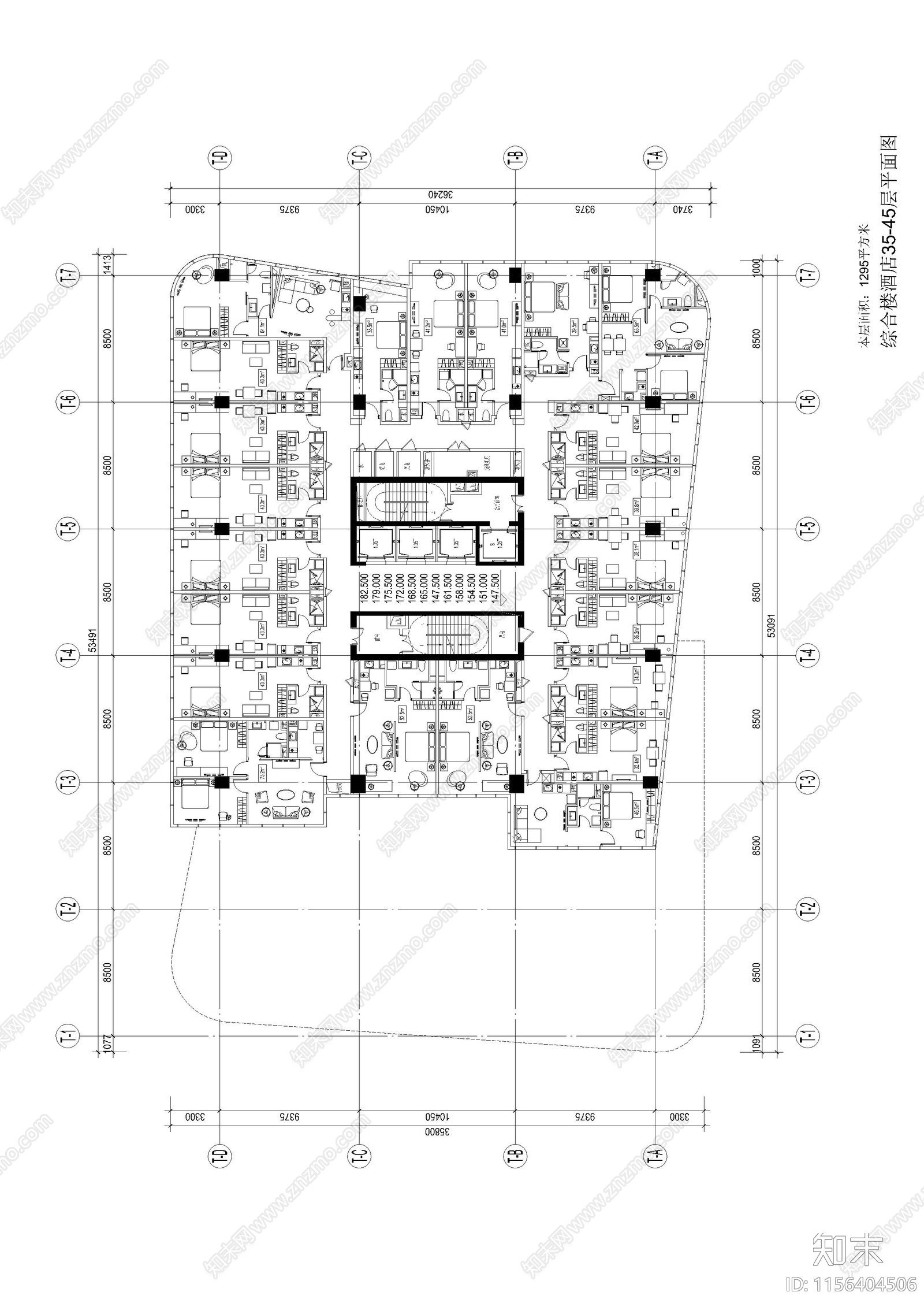 大型商业综合体初步设计cad施工图下载【ID:1156404506】