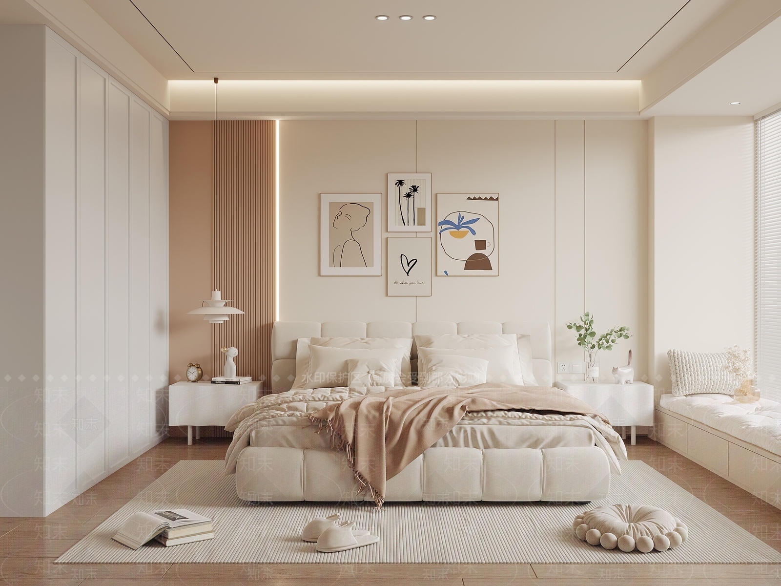 组合艺术挂画挂画组合SU模型下载【ID:1227476735】