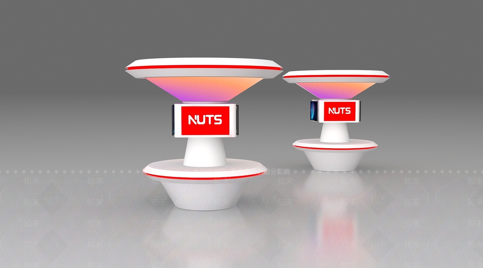 现代支撑柱3D模型下载【ID:1156412970】
