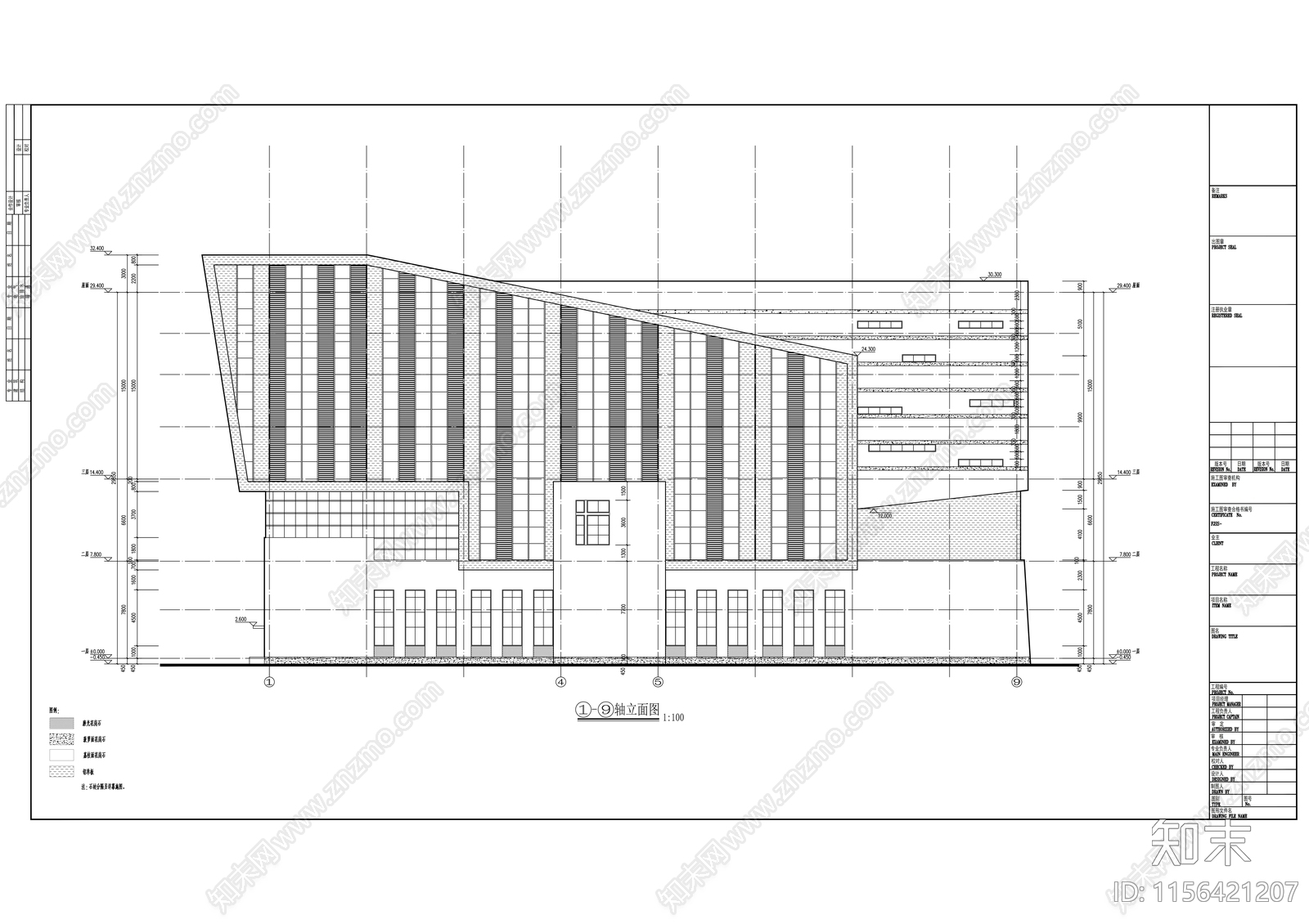 青少年体育中心体育综合训练馆施工图下载【ID:1156421207】