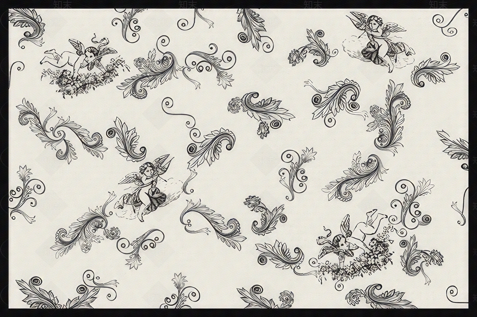 中古风客厅地毯贴图下载【ID:1156469658】