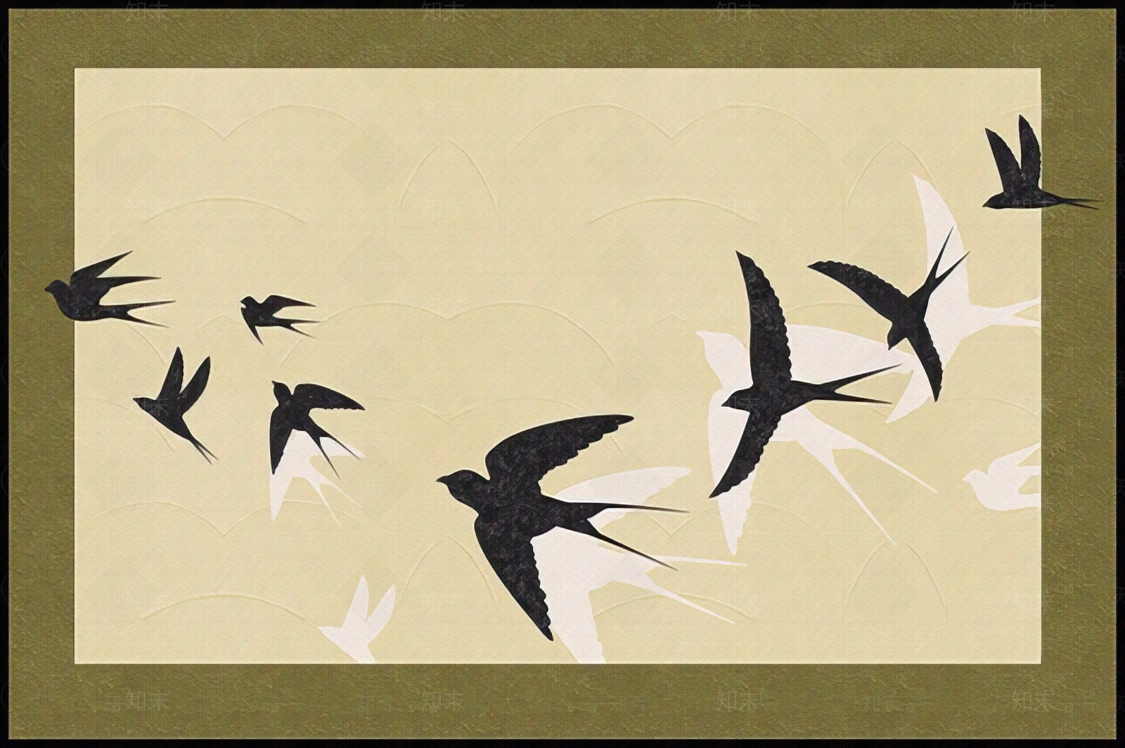 中古风客厅地毯贴图下载【ID:1156469877】