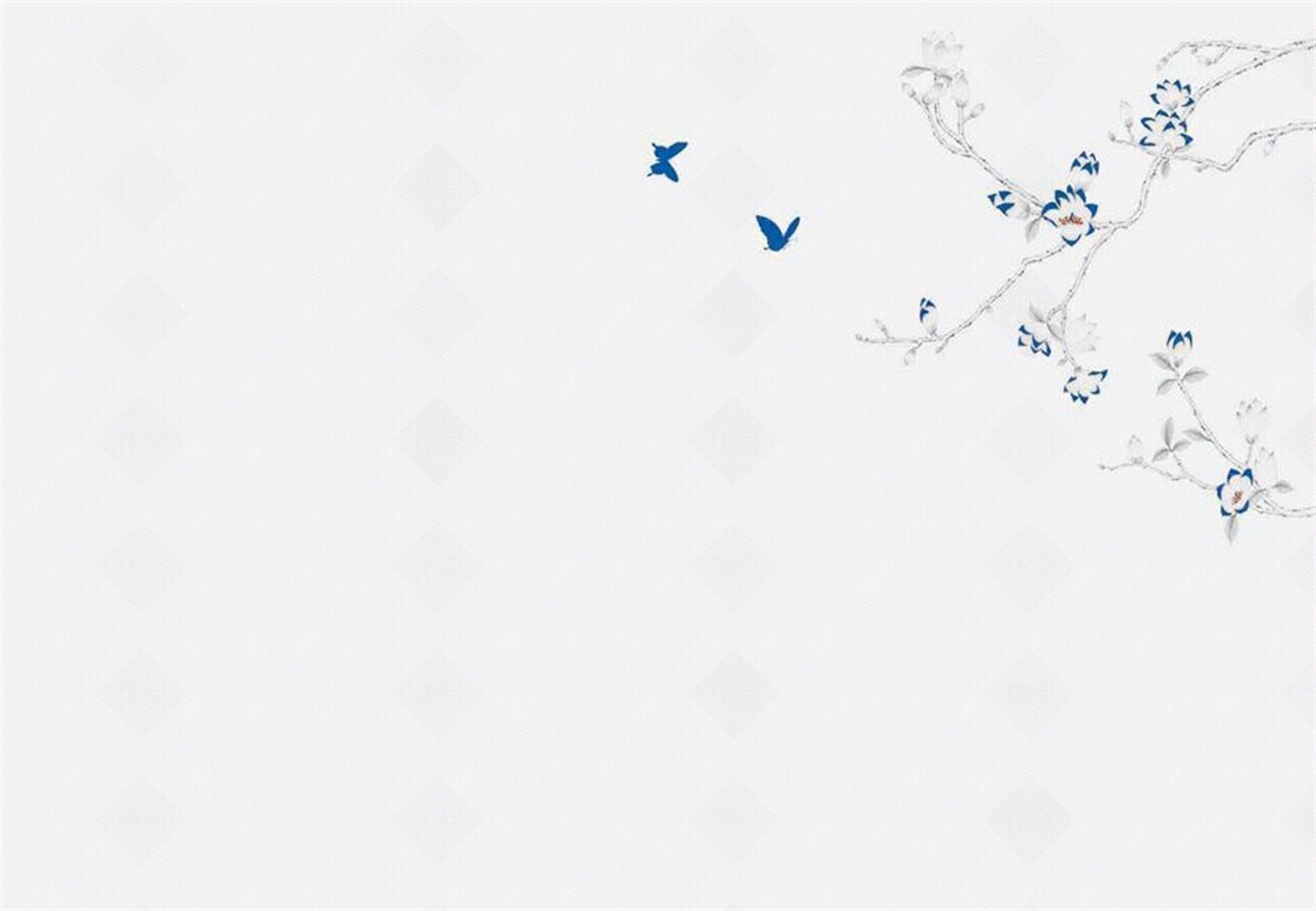 灰色新中式花鸟背景壁纸壁布贴图下载【ID:1156486236】