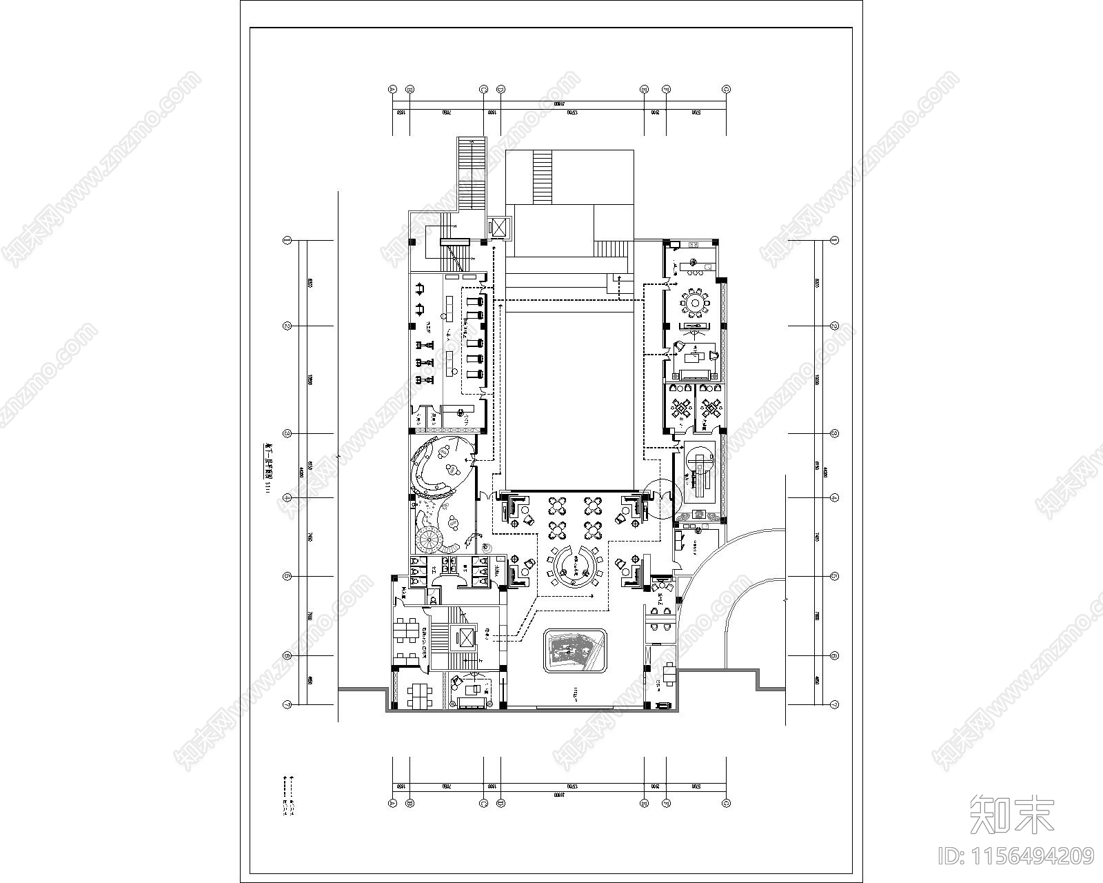 城市展厅cad施工图下载【ID:1156494209】